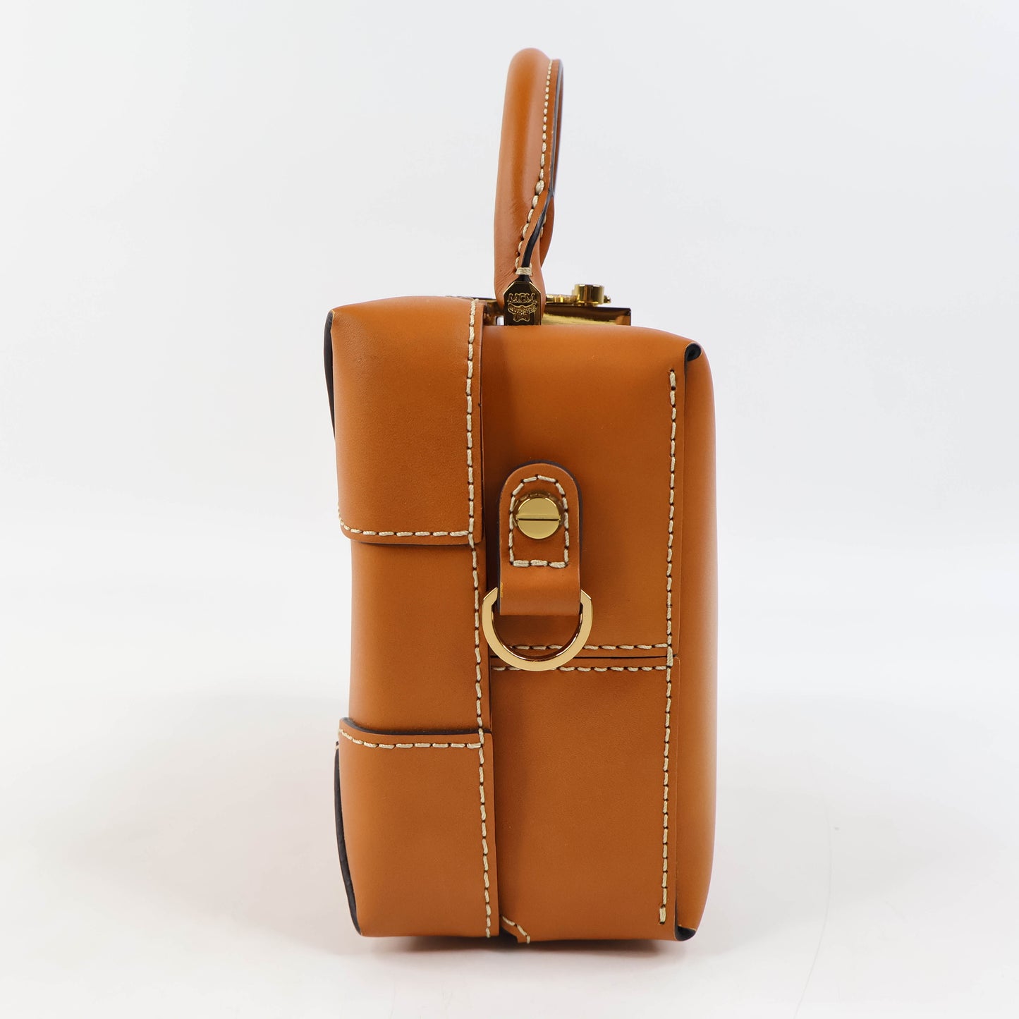 MCM Soft Berlin Crossbody Bag Brown