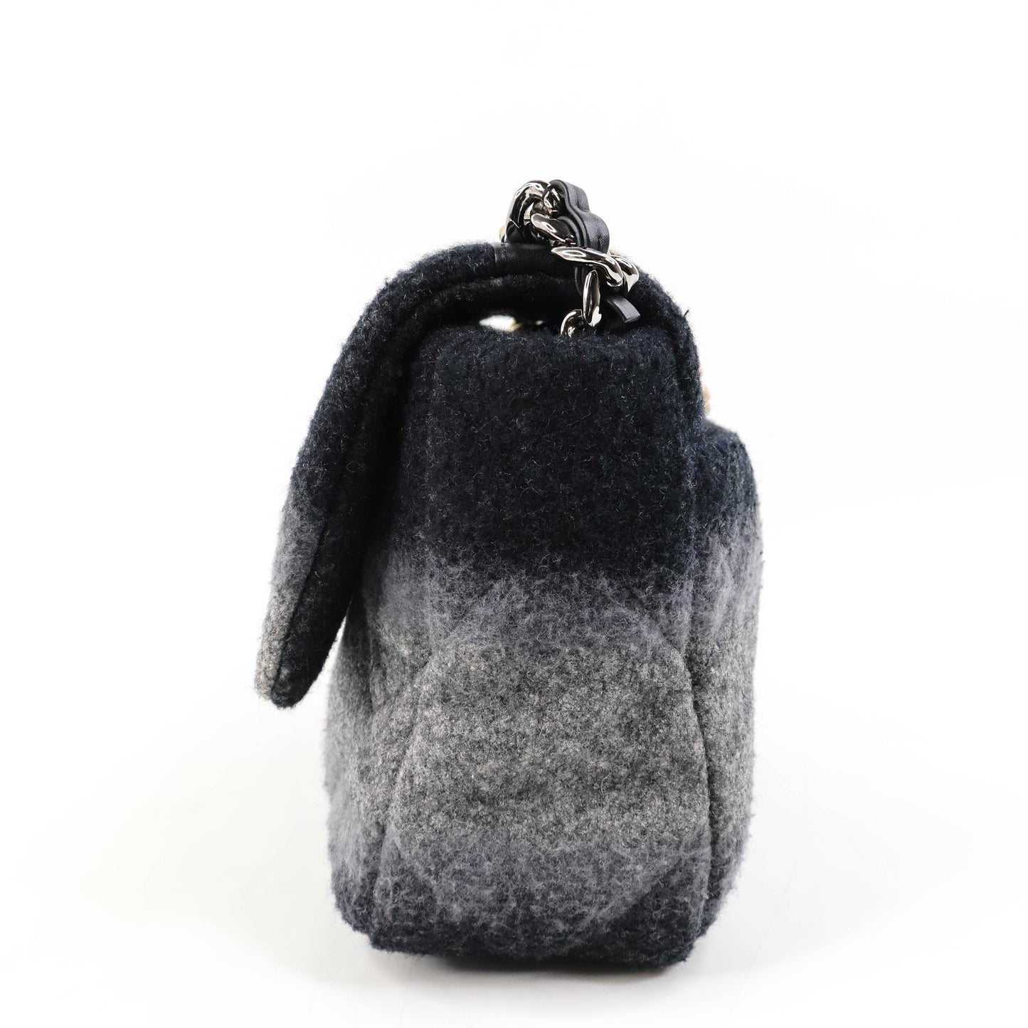 Chanel 19 Wool Ombre Grey