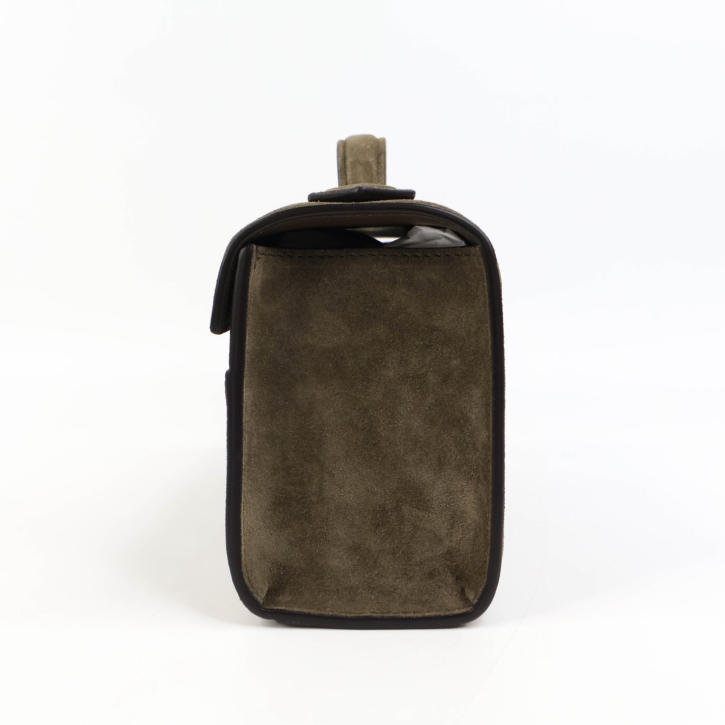 Savette Symmetry Pochette Brown Suede