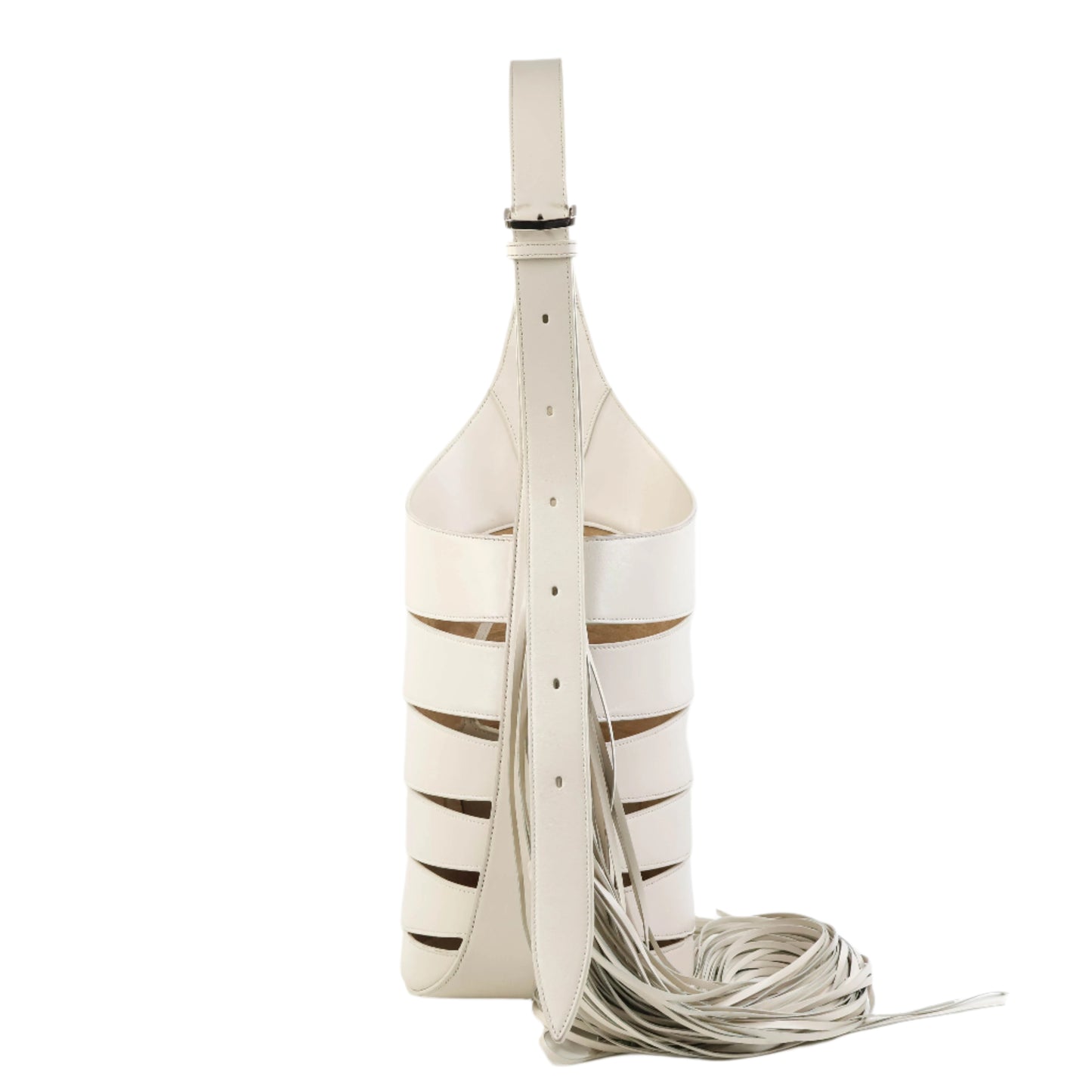 Alaia Babel Medium Bag White