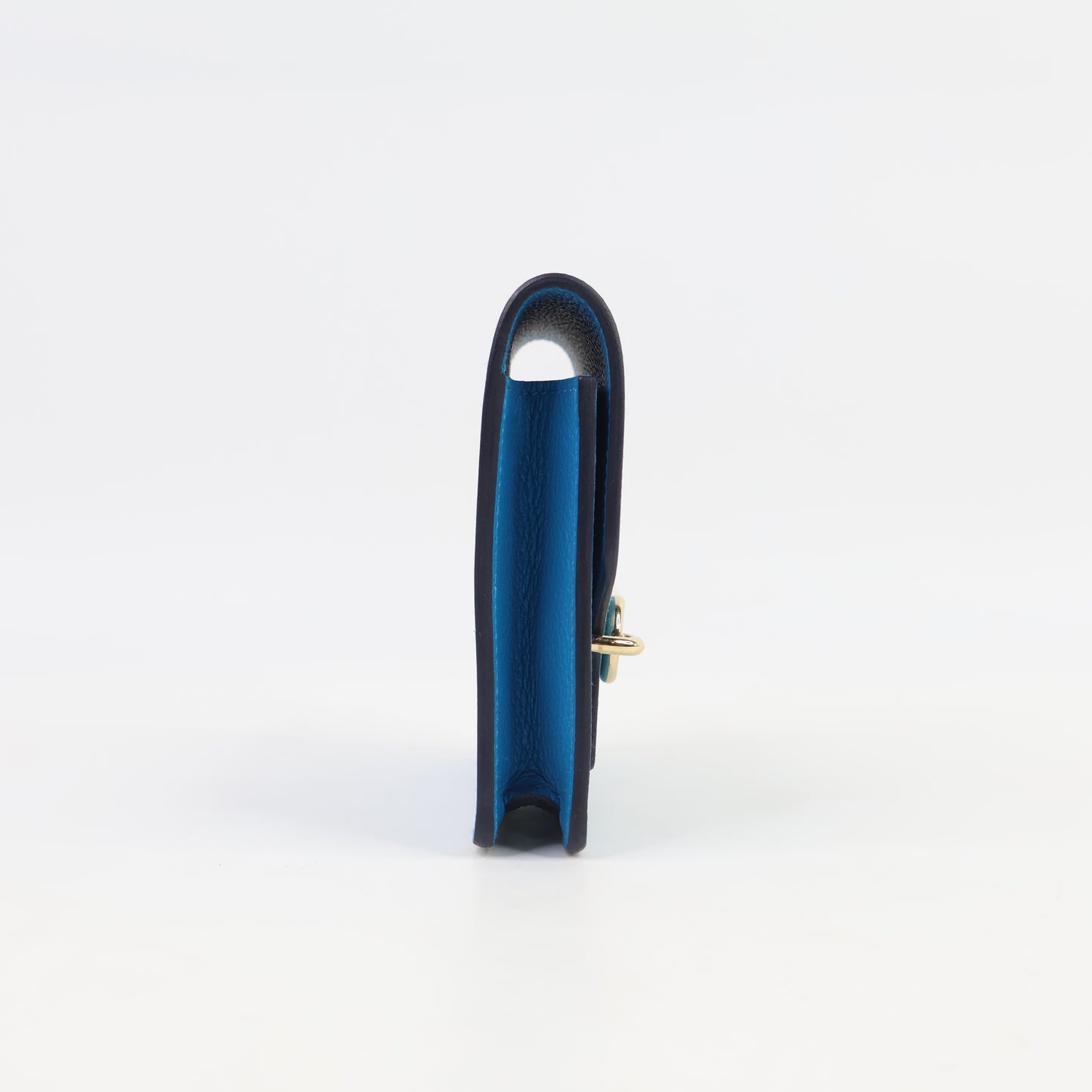 Hermes Roulis Slim Blue Frida Rose Maxico Evercolor PHW