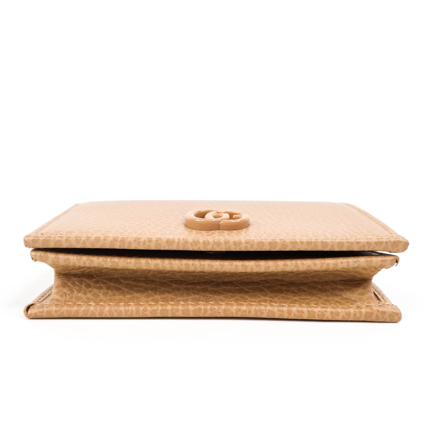 Gucci Marmont Compact Wallet Beige