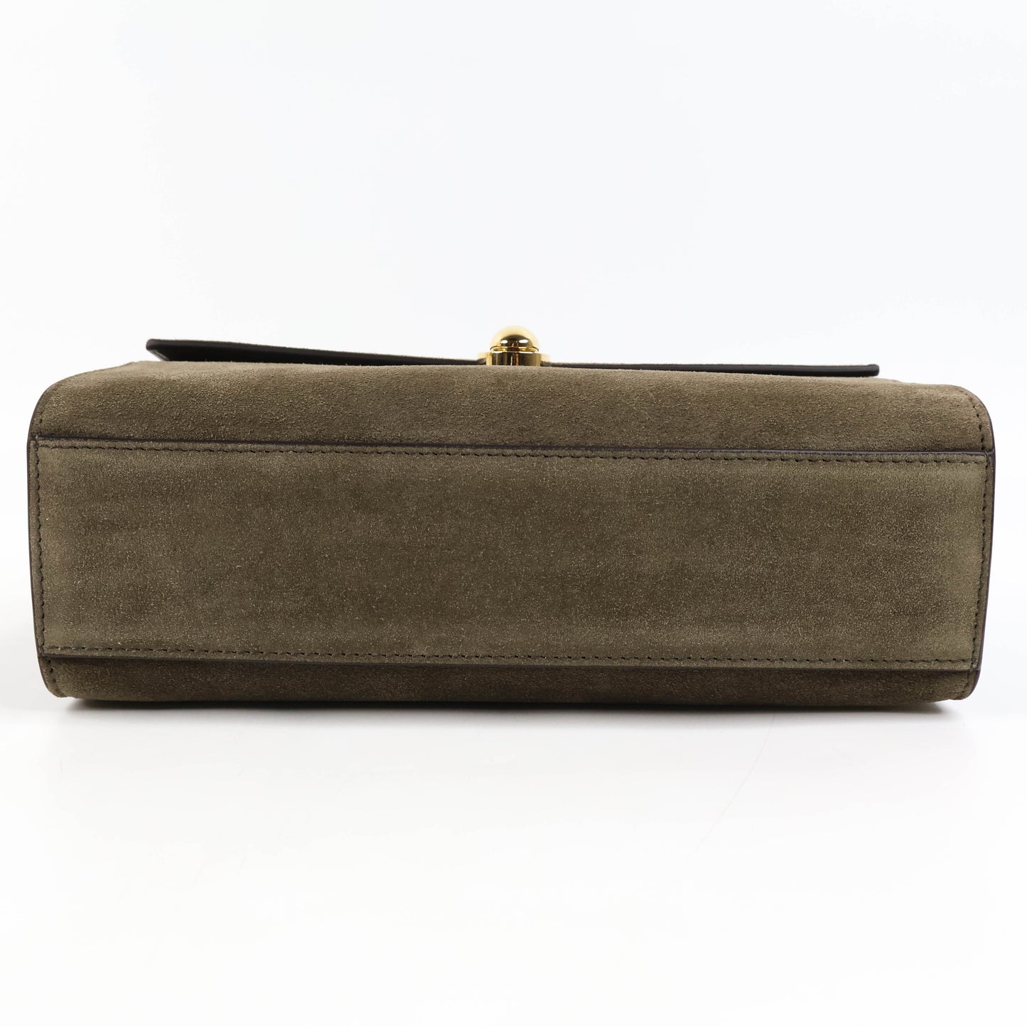 Savette Symmetry Pochette Brown Suede