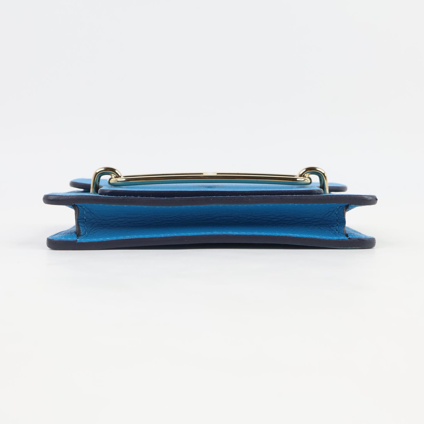 Hermes Roulis Slim Blue Frida Rose Maxico Evercolor PHW