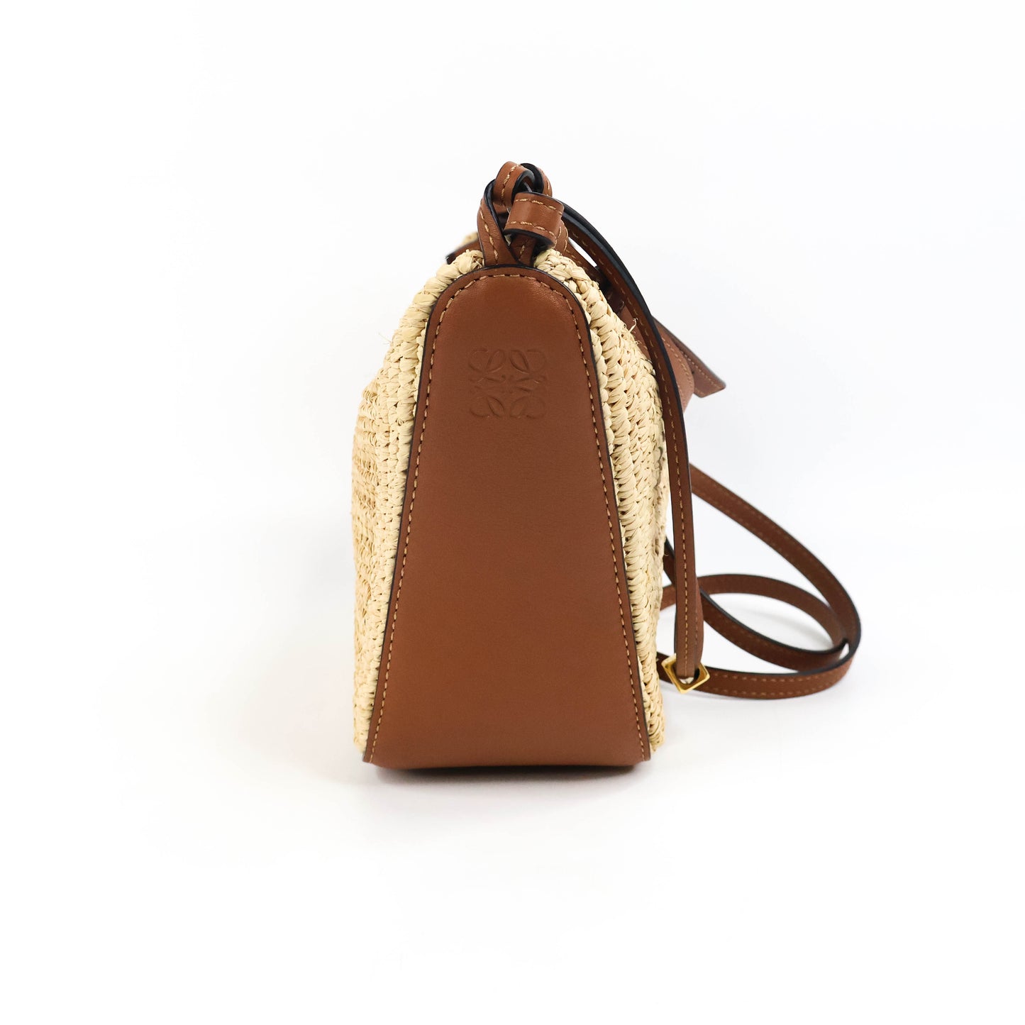 Loewe Hammock Hobo Mini Raffia Tan/Natural