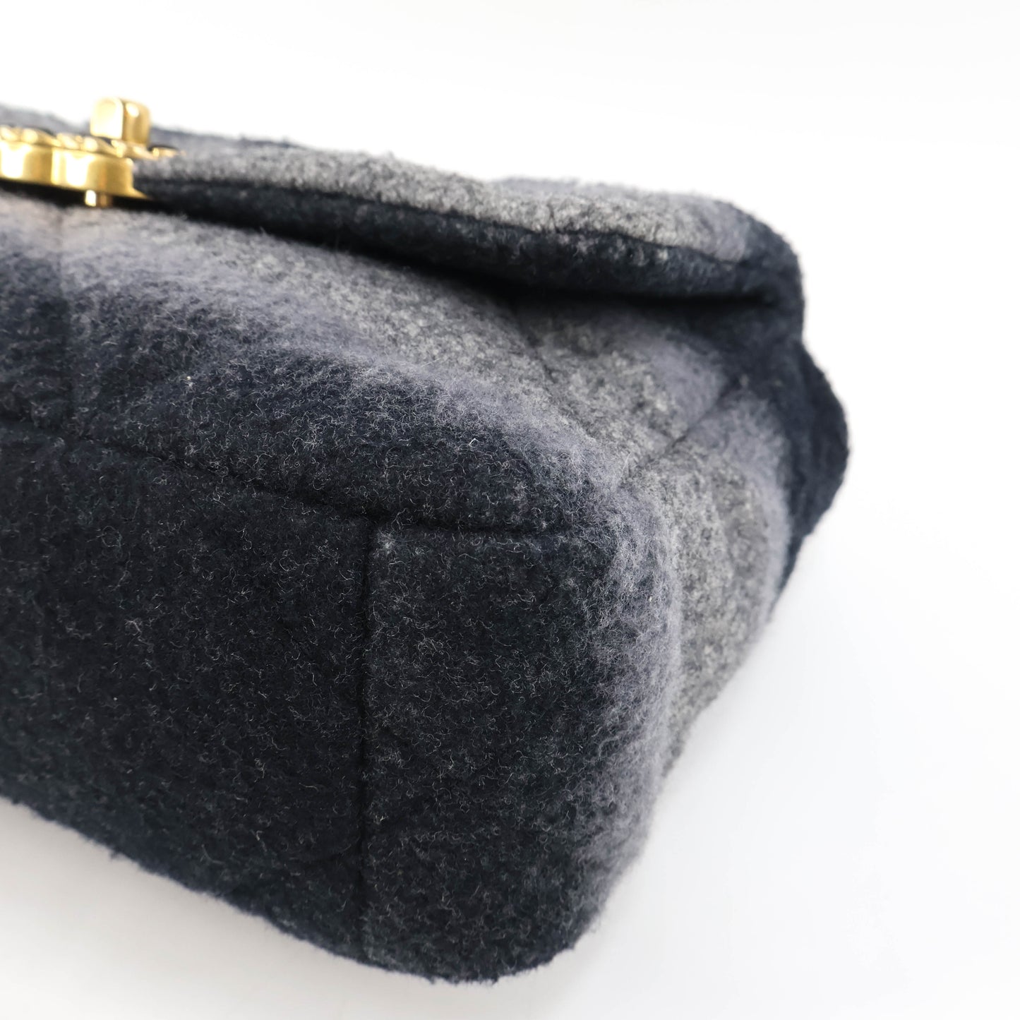 Chanel 19 Wool Ombre Grey