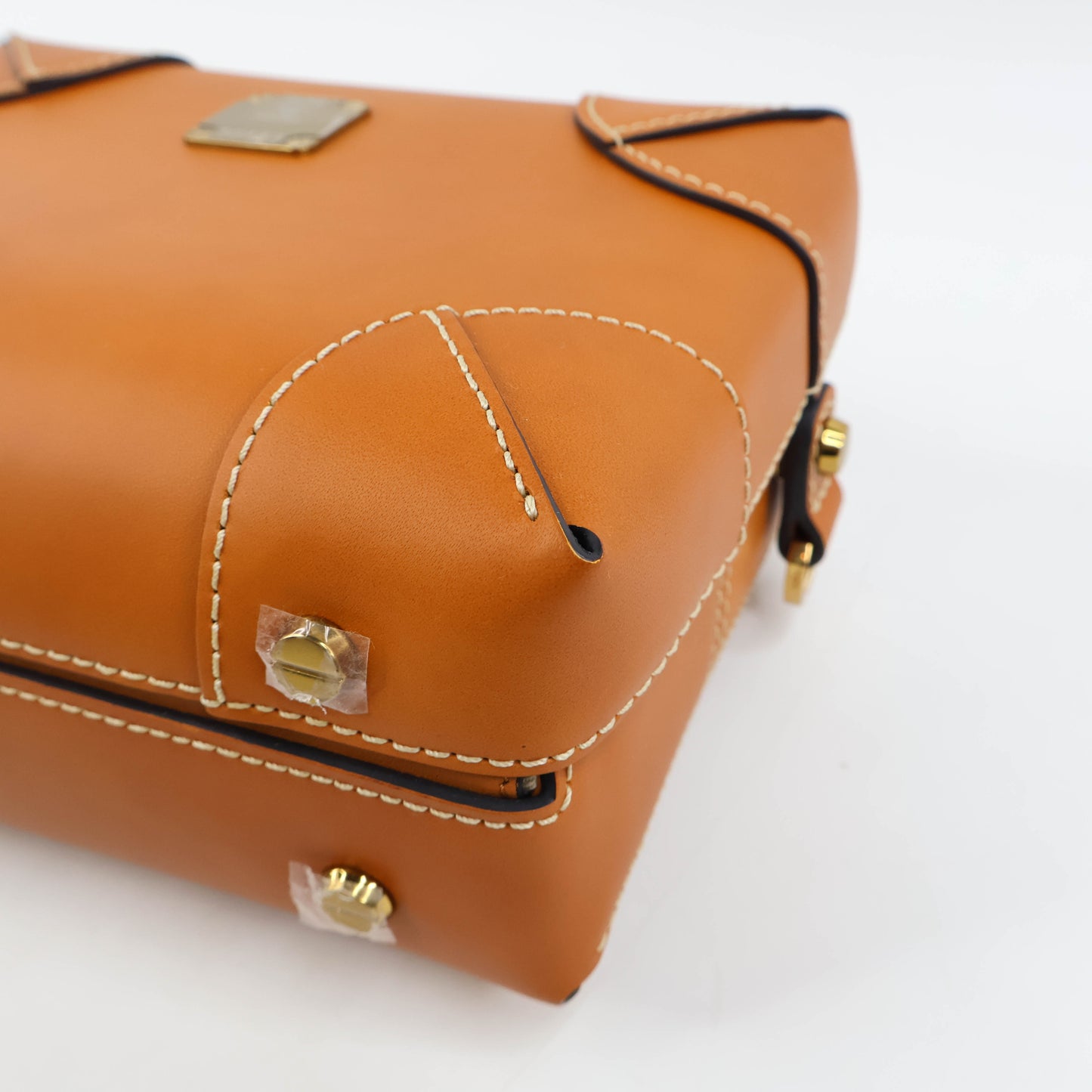 MCM Soft Berlin Crossbody Bag Brown