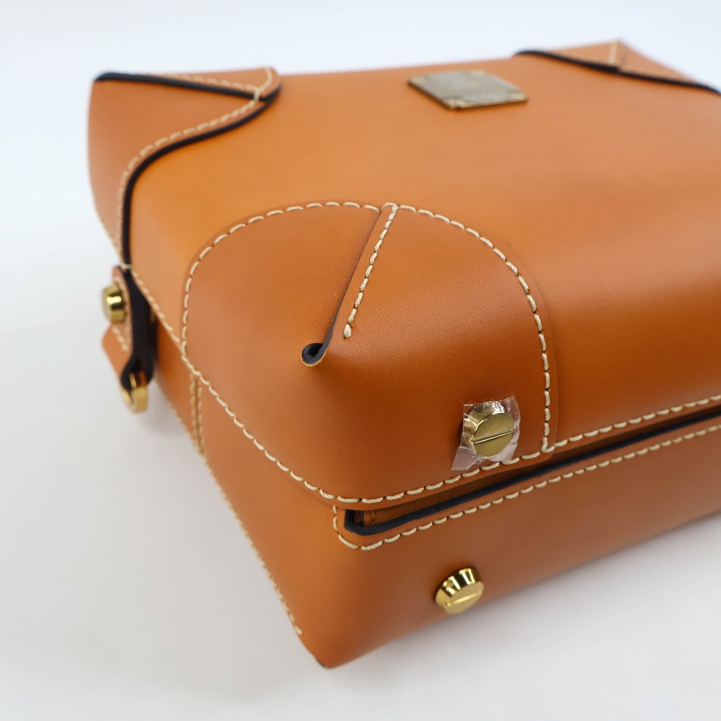 MCM Soft Berlin Crossbody Bag Brown