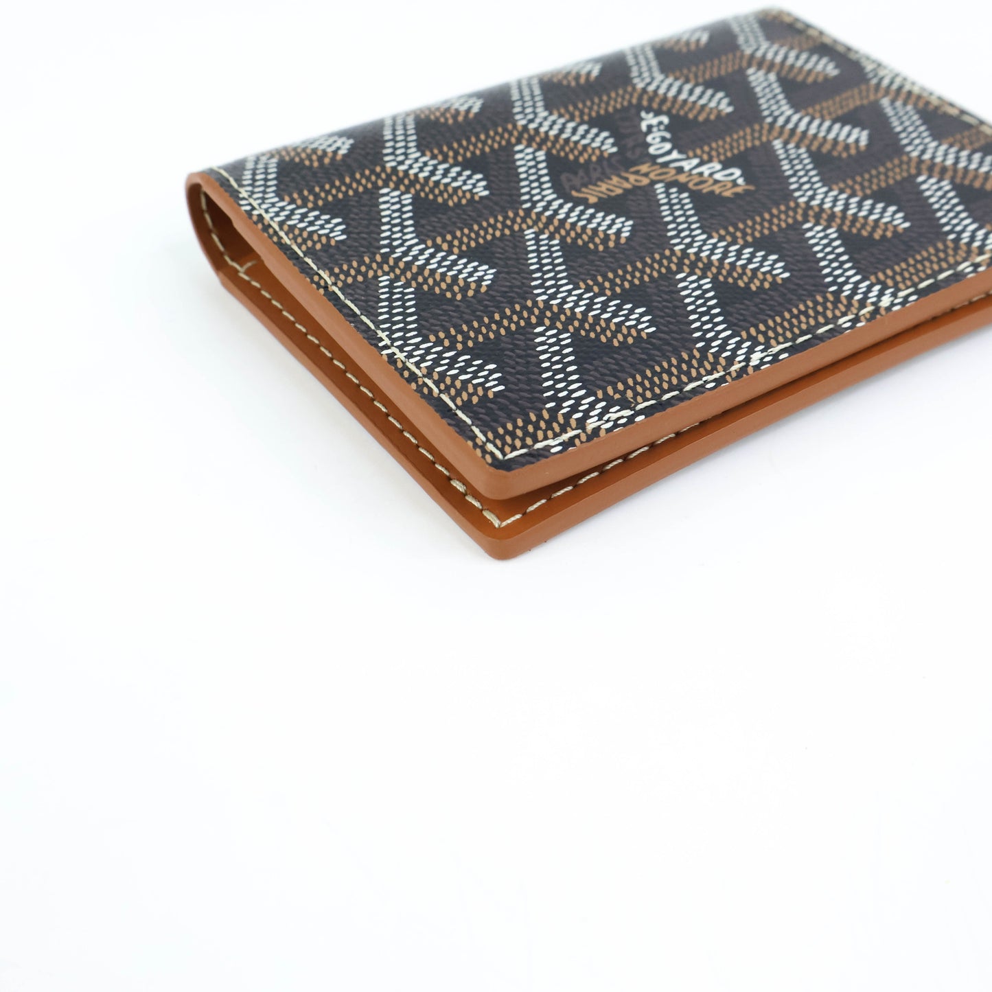 Goyard Porte-Cartes st Marc 2 Black Tan