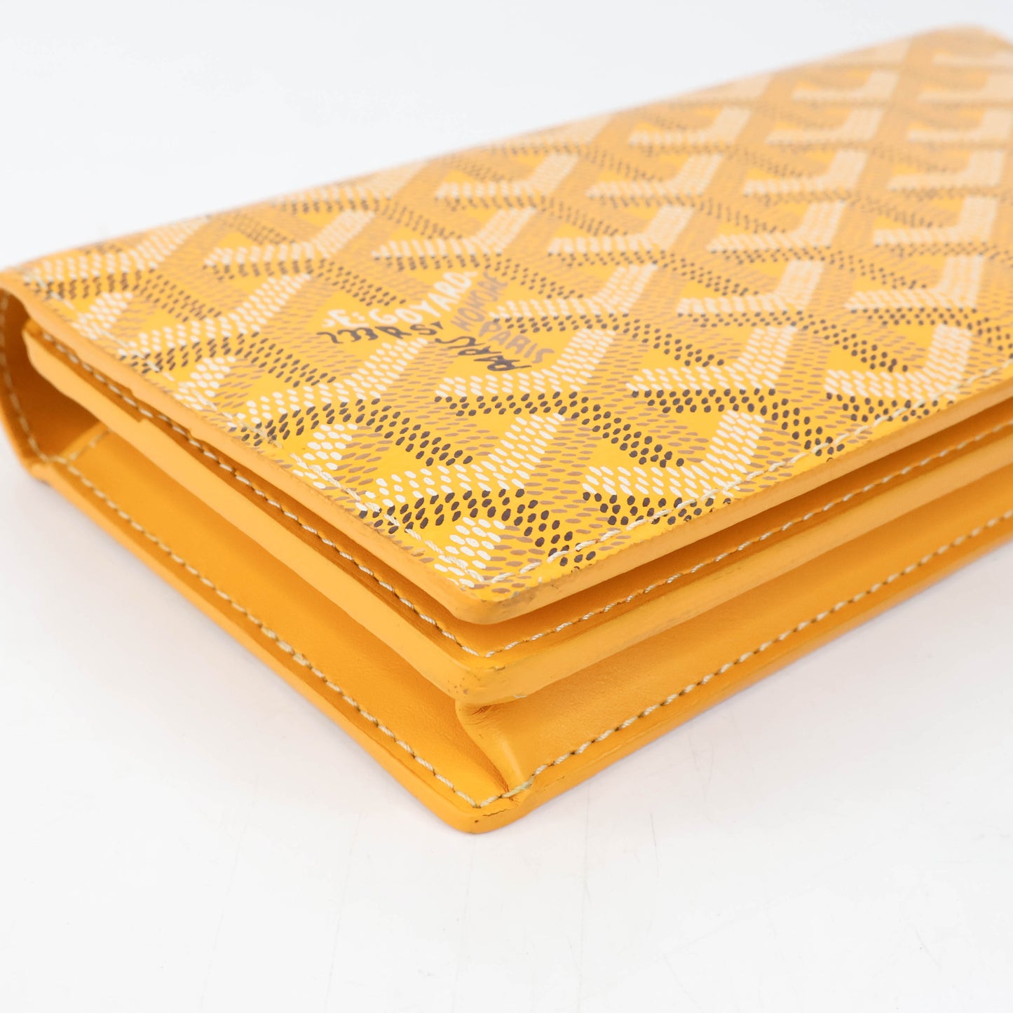 Goyard Richelieu Wallet Yellow