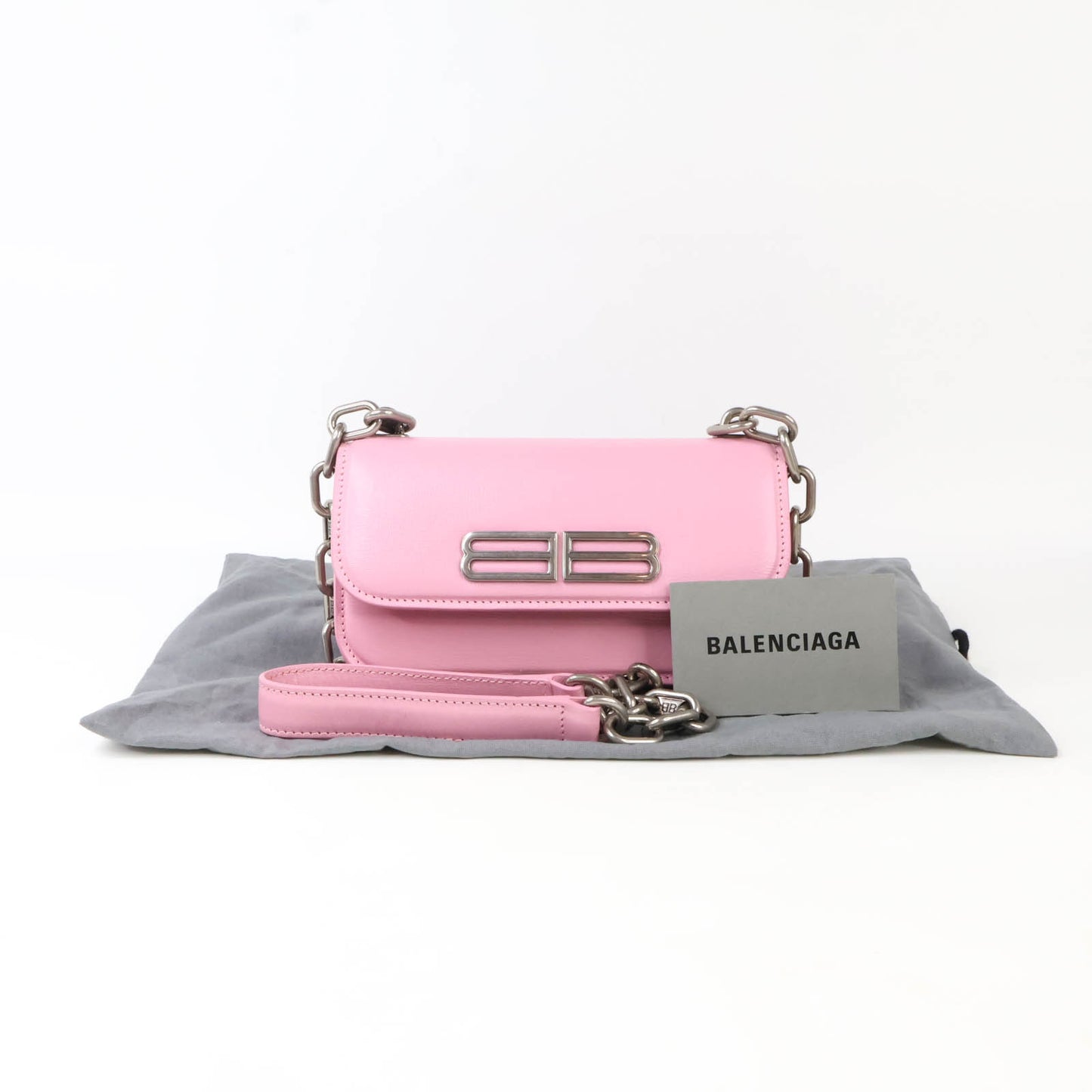 Balenciaga Gossip Crossbody Bag Pink