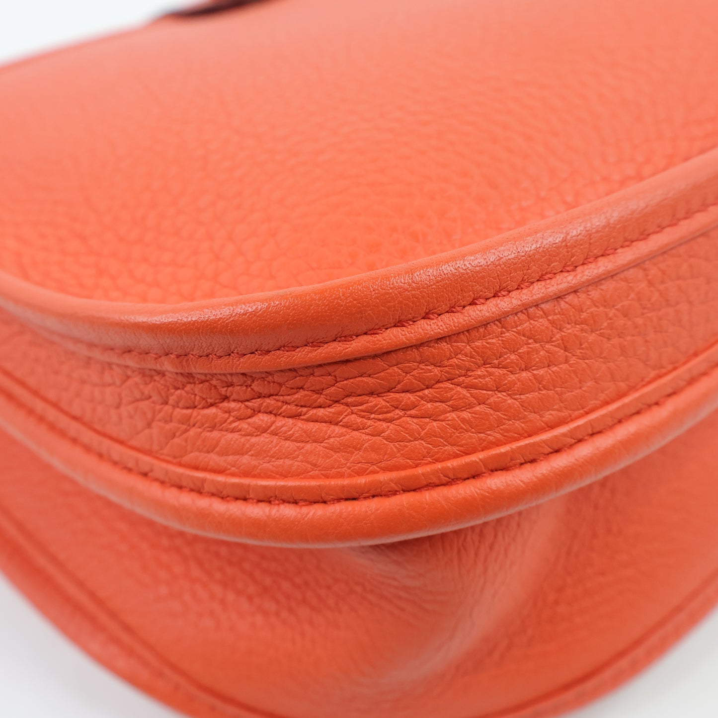 Hermes Evelyne PM Orange Poppy PHW
