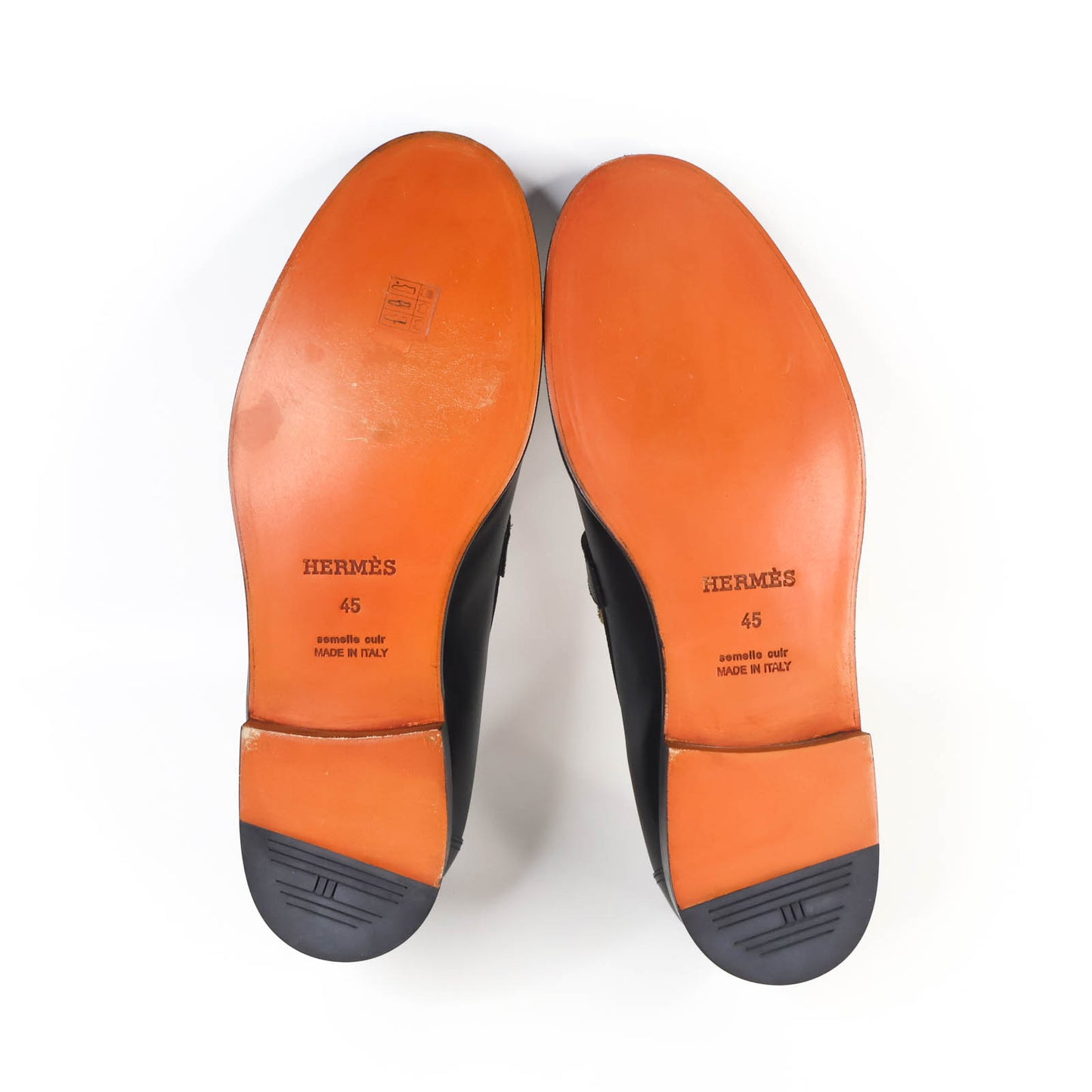 Hermes Destin Loafer Fabric Black 45