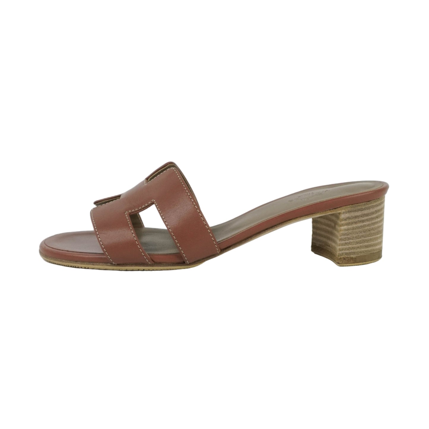 Hermes Oasis Sandals Gold 37