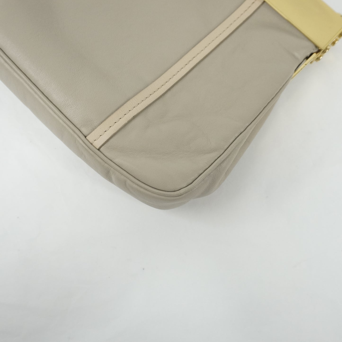 Chloe Clutch with Chain Grey