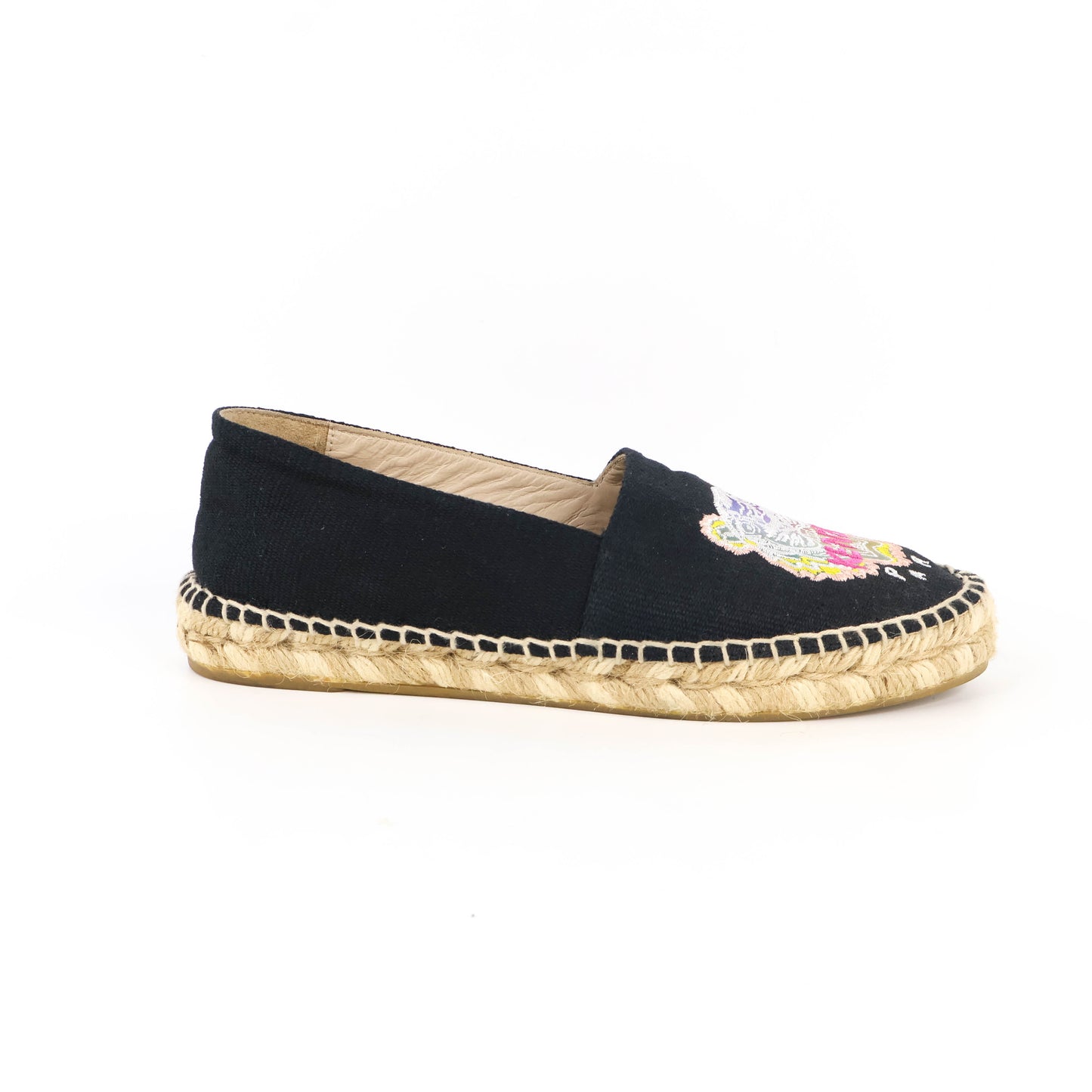 Kenzo Espadrille Black Canvas 36