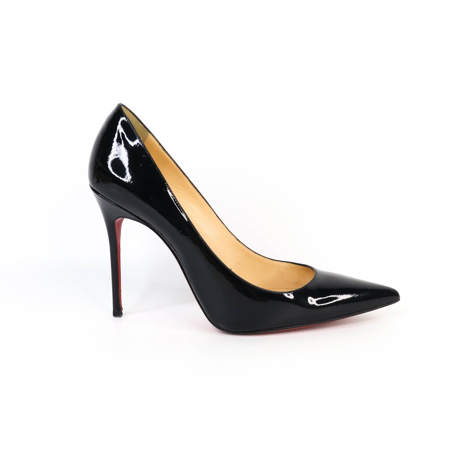 Christian Louboutin Decollete 554 100 Patent Black 38