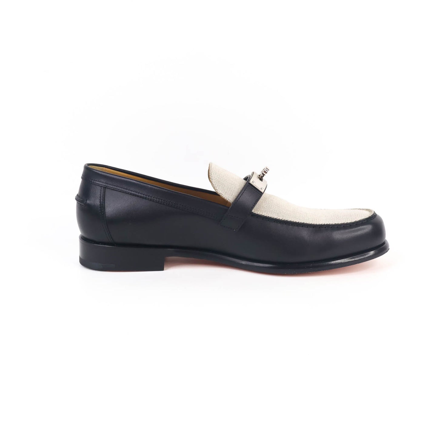 Hermes Destin Loafer Fabric Black 45
