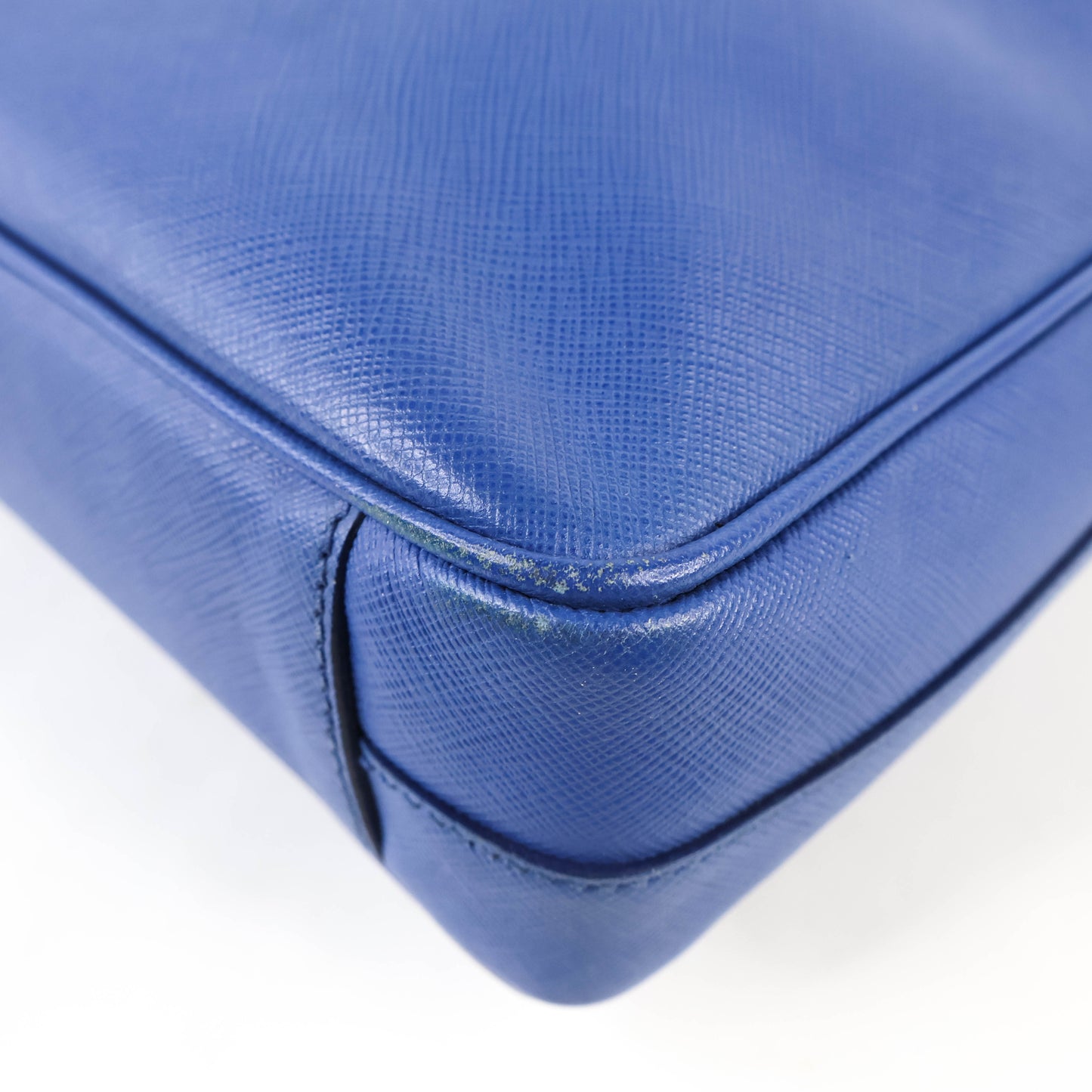 Prada Briefcase Saffiano Blue