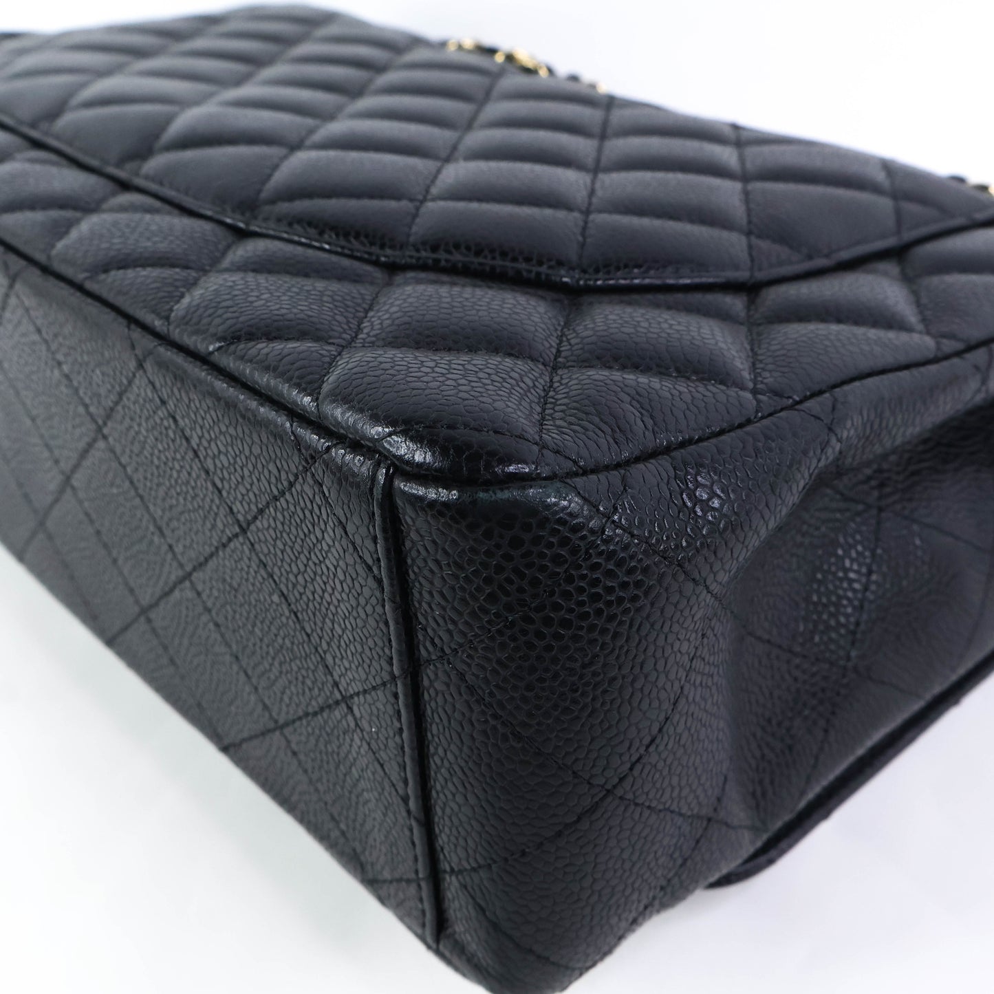 Chanel Classic Maxi Black Caviar GHW