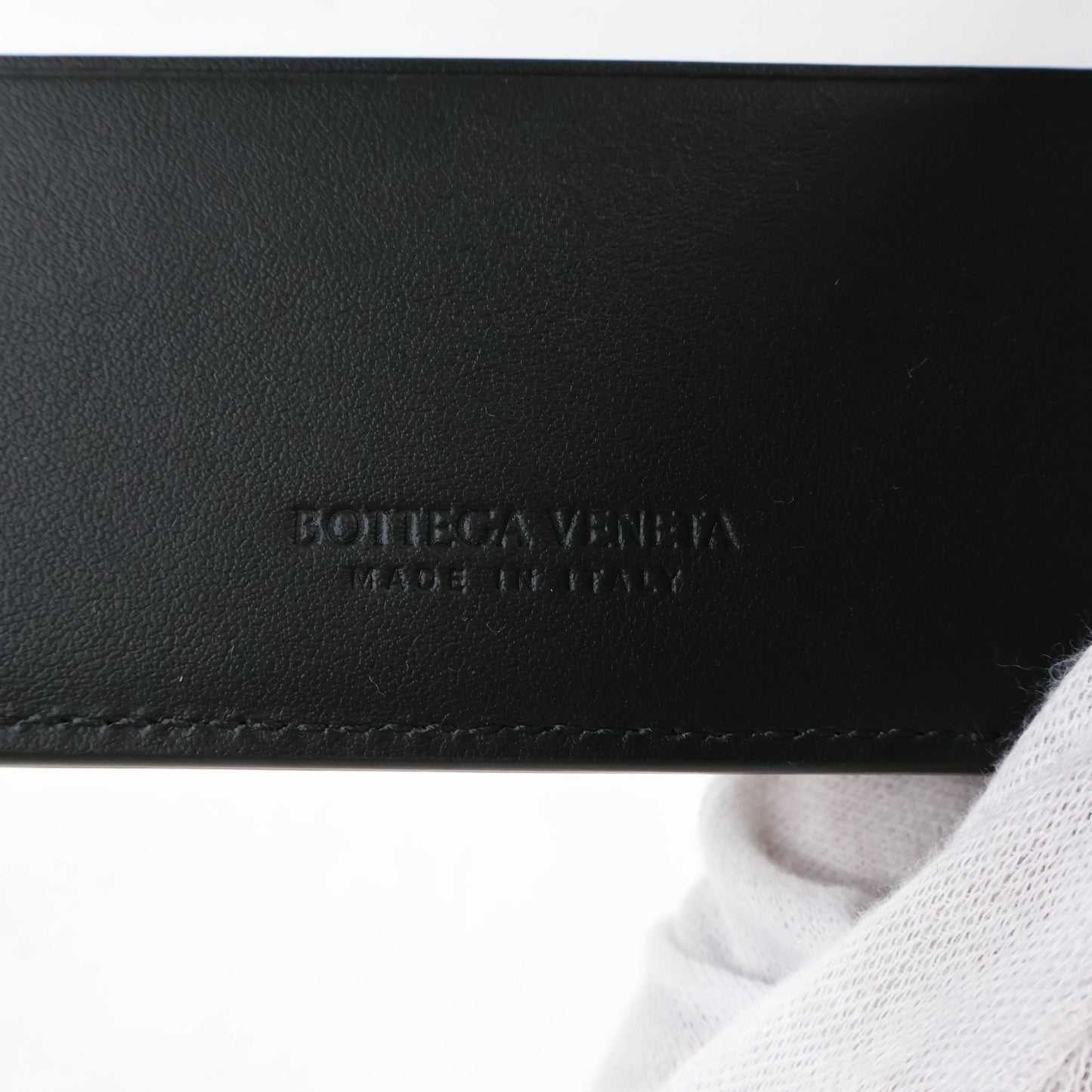Bottega Veneta Short Wallet Dark Grey