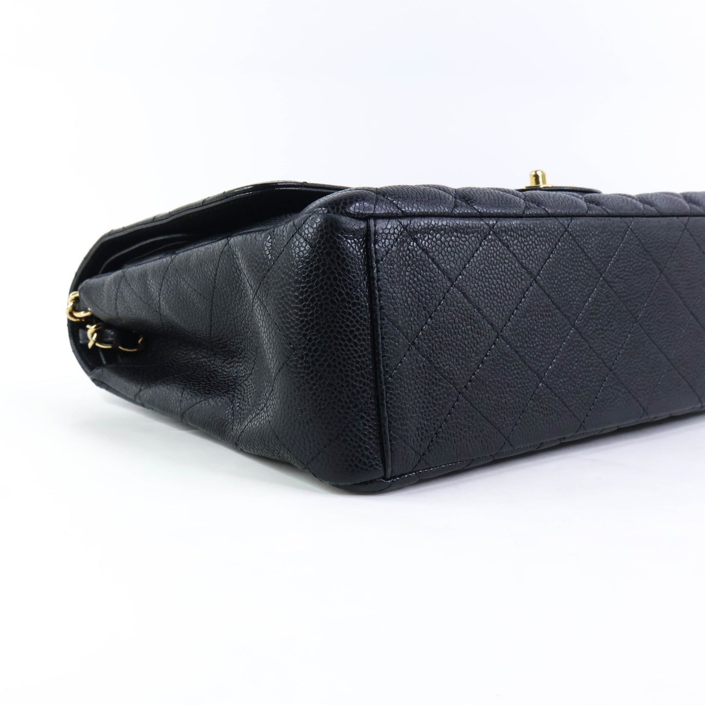 Chanel Classic Maxi Black Caviar GHW