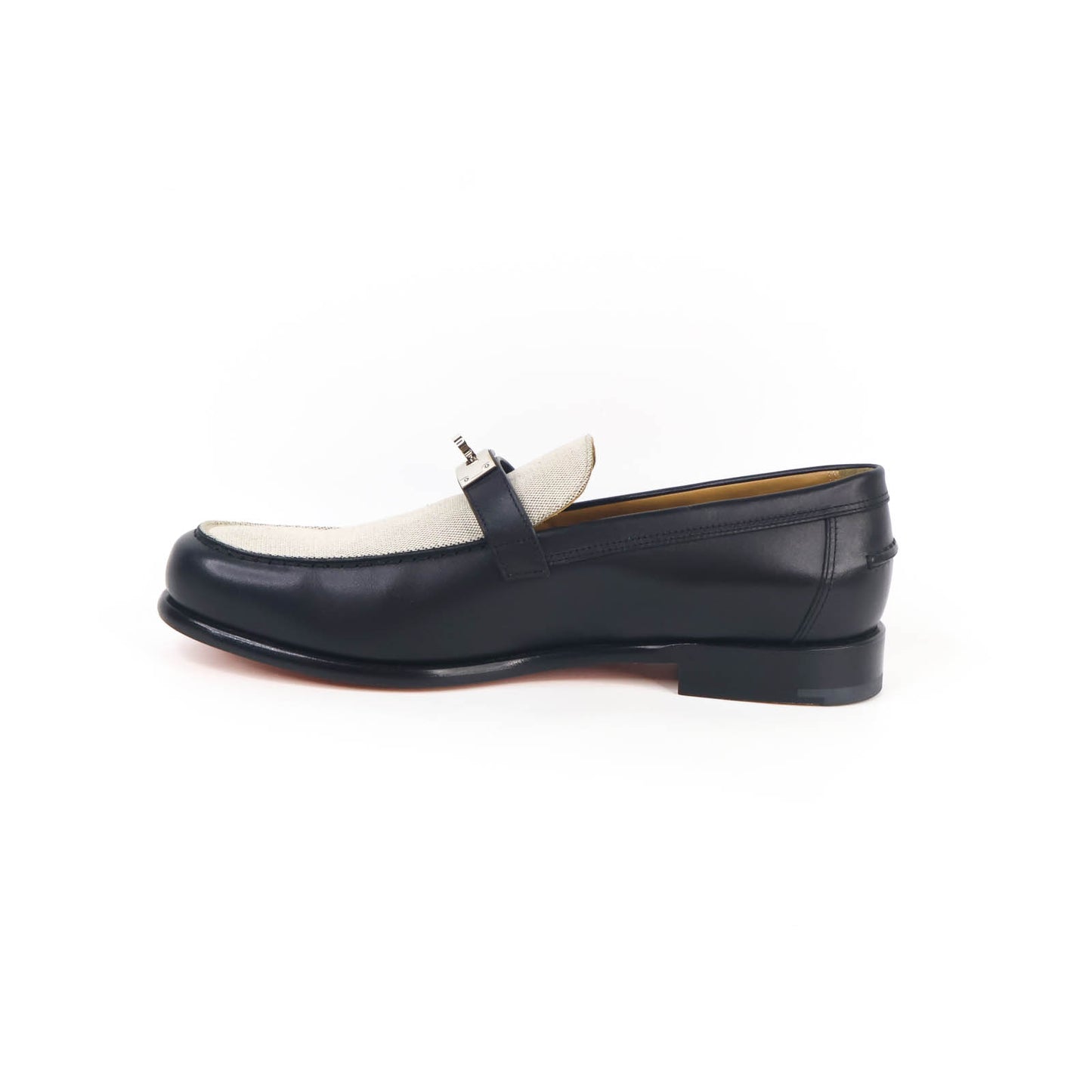 Hermes Destin Loafer Fabric Black 45