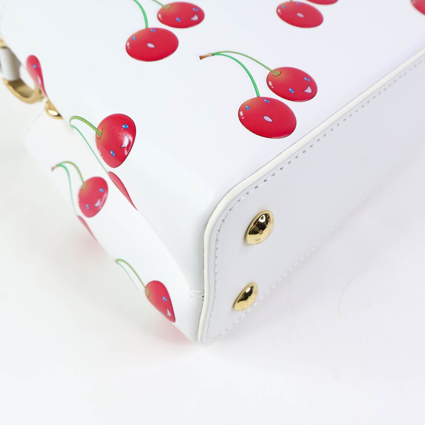 Louis Vuitton x TM Capucines Mini White Cherry