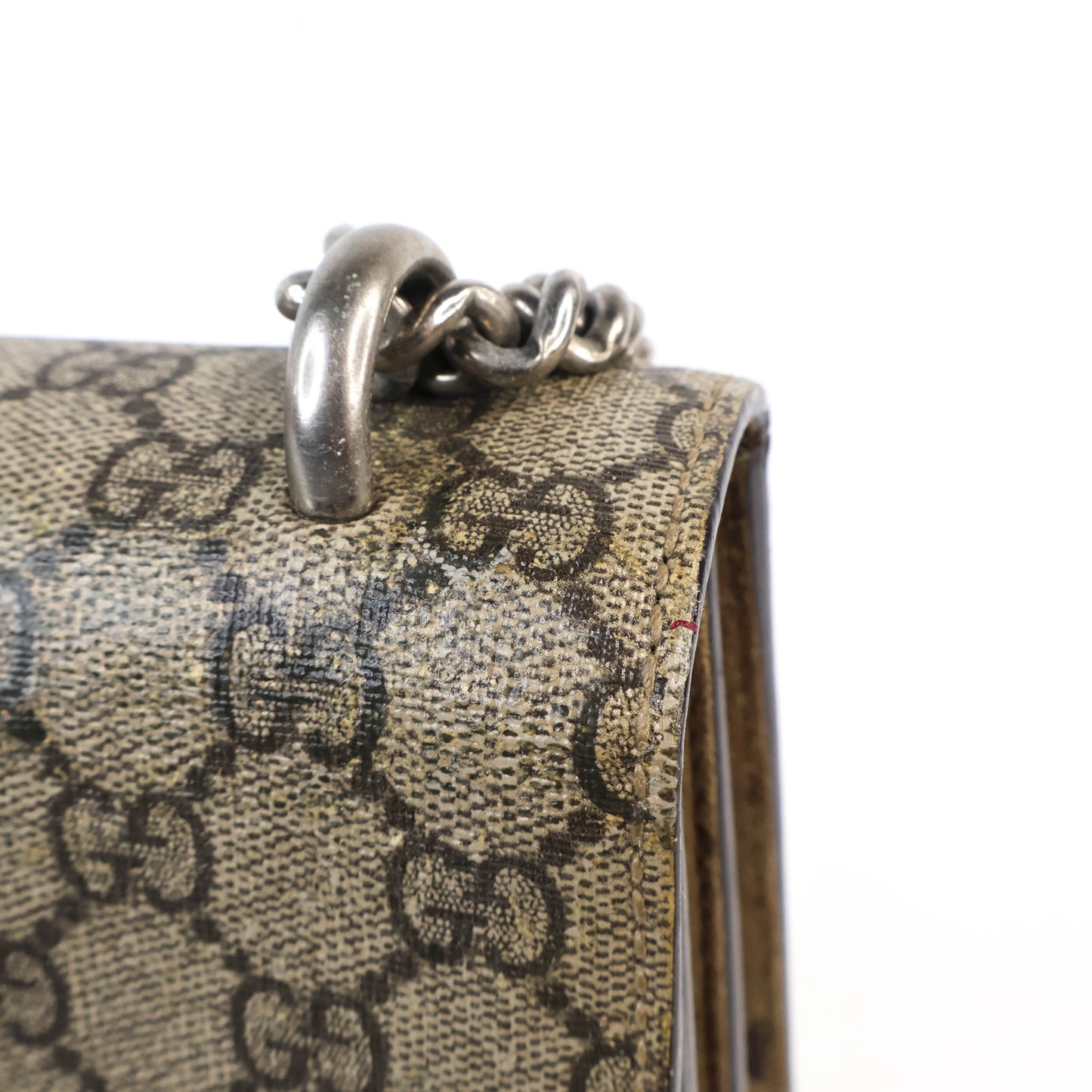 Gucci Dionysus GG Supreme Suede Brown