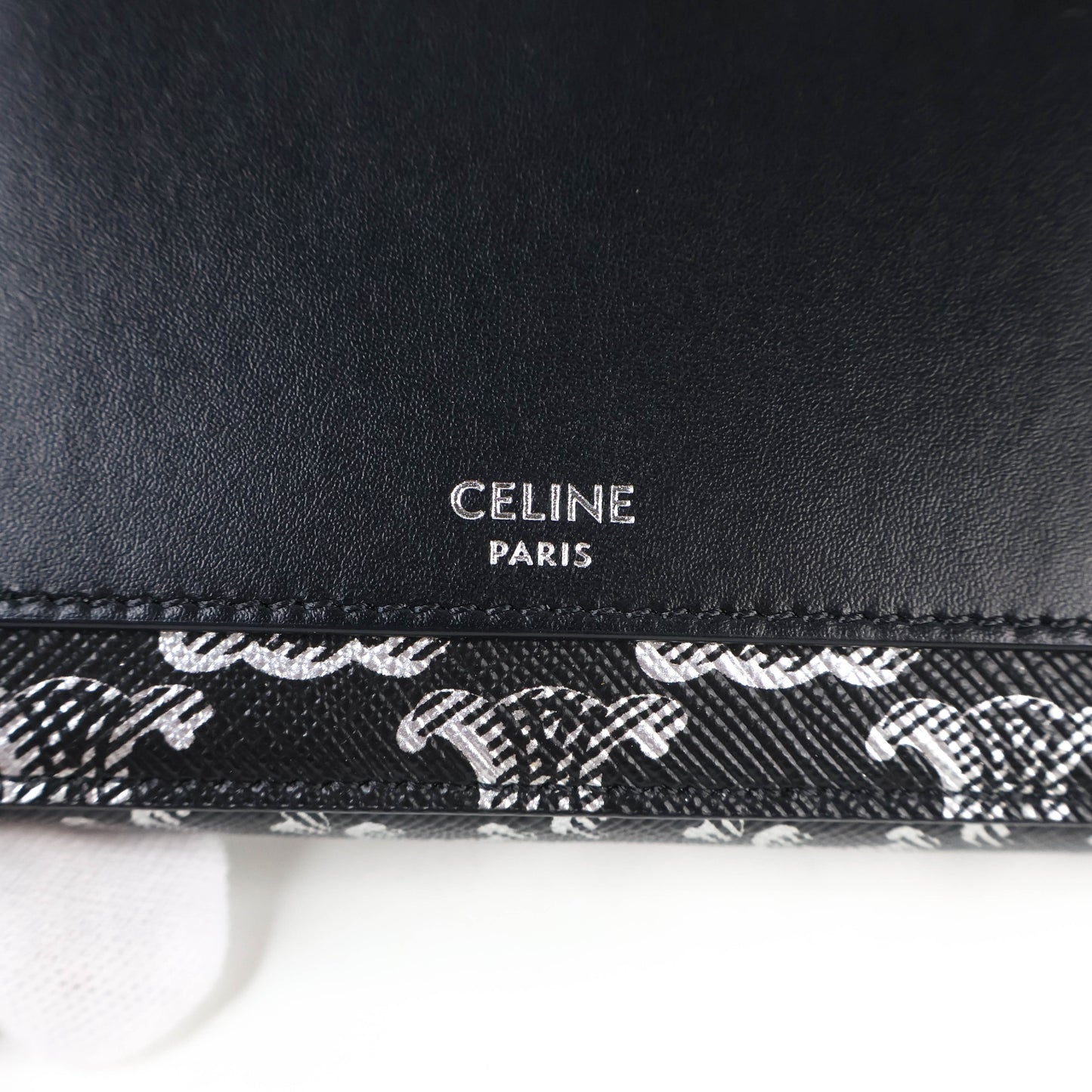 Celine Horizontal Pouch Black