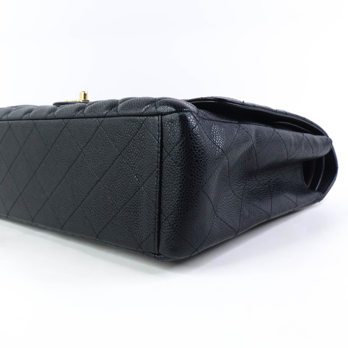 Chanel Classic Maxi Black Caviar GHW