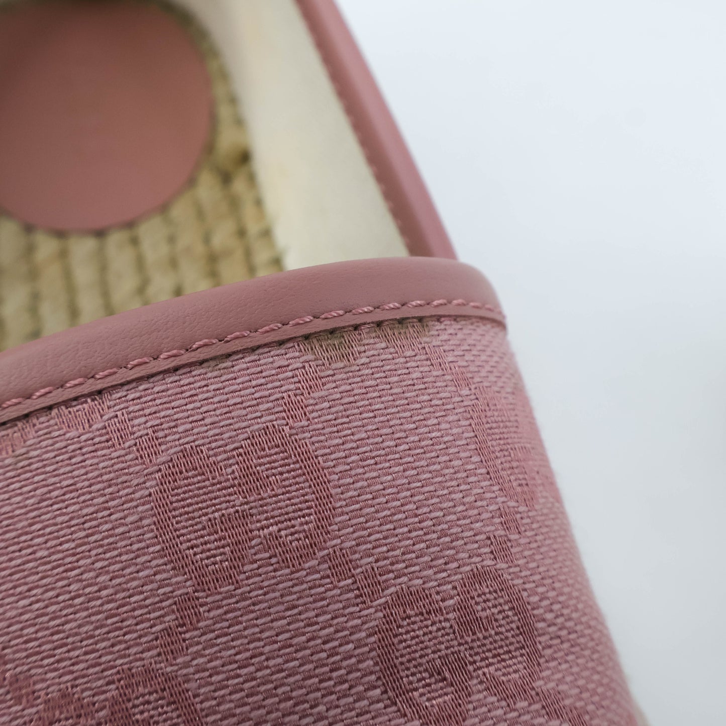 Gucci Espadrilles Canvas Pink 34.5