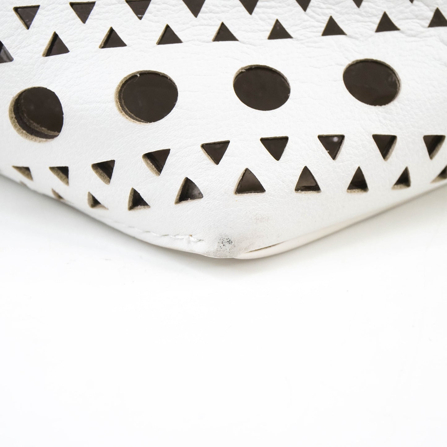 Alaia Neo Vienne Soft Calfskin (Tote White)