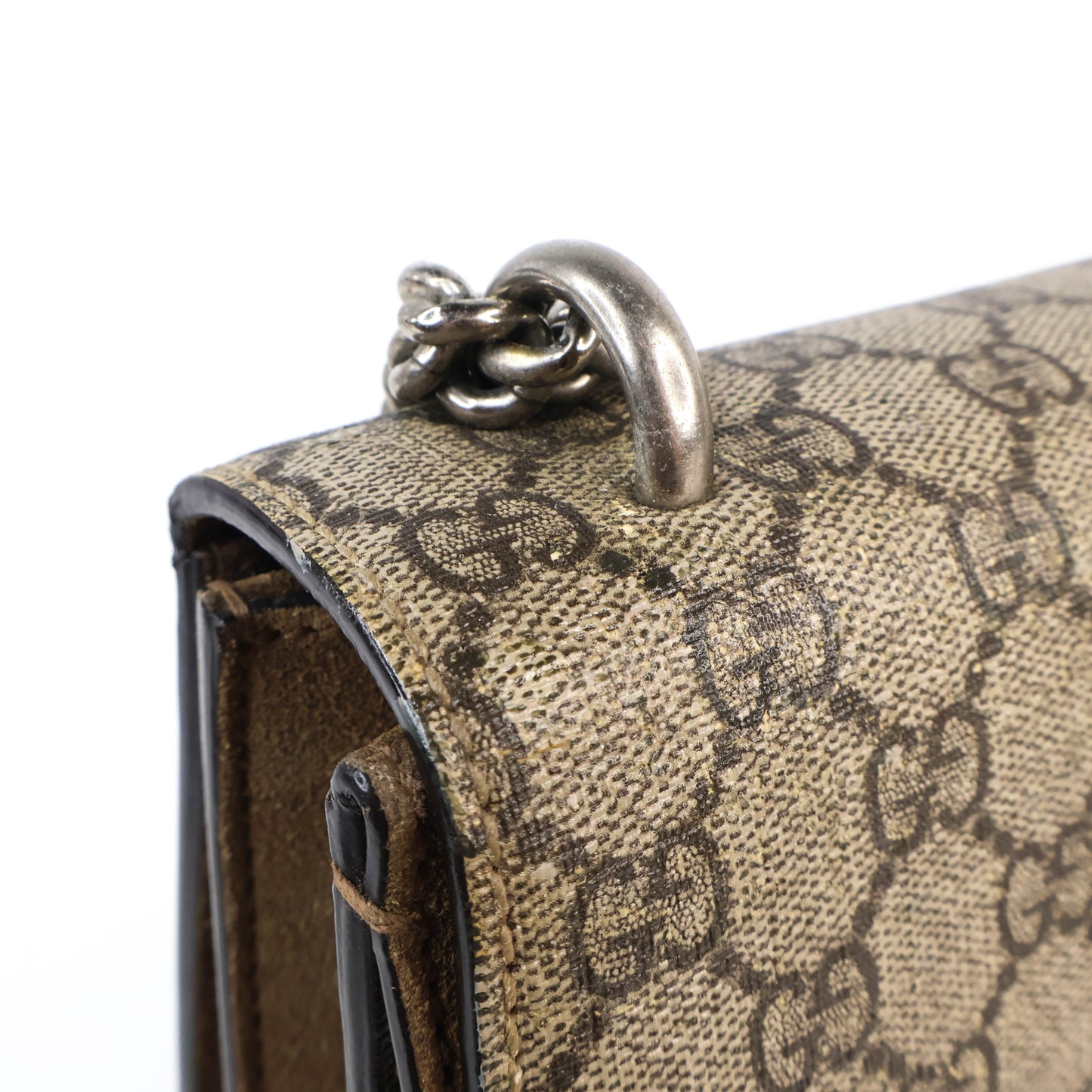 Gucci Dionysus GG Supreme Suede Brown