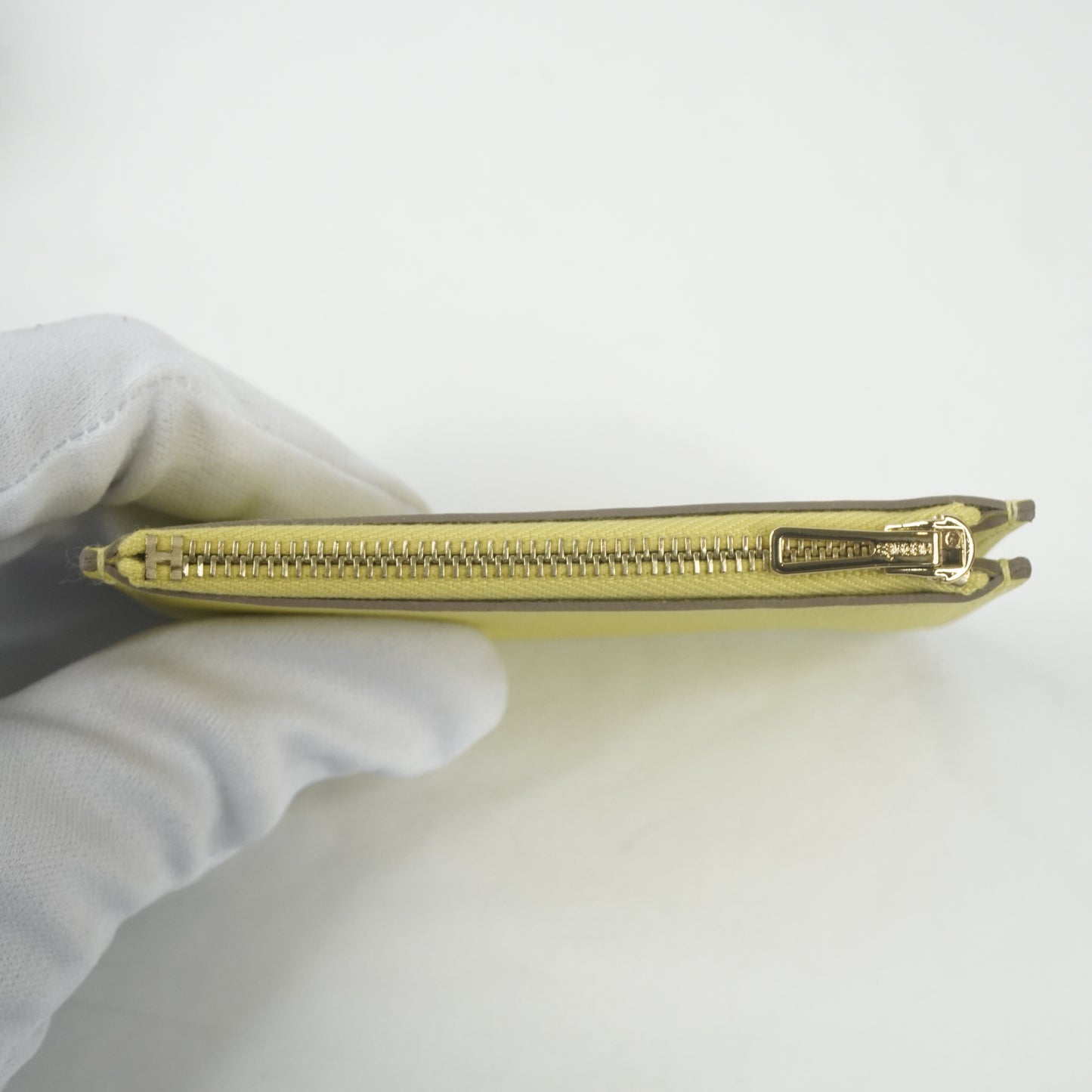 Hermes Roulis Slim Chai Lime PMHW Evercolor