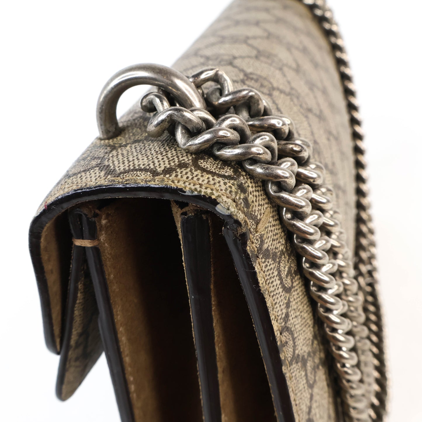 Gucci Dionysus GG Supreme Suede Brown