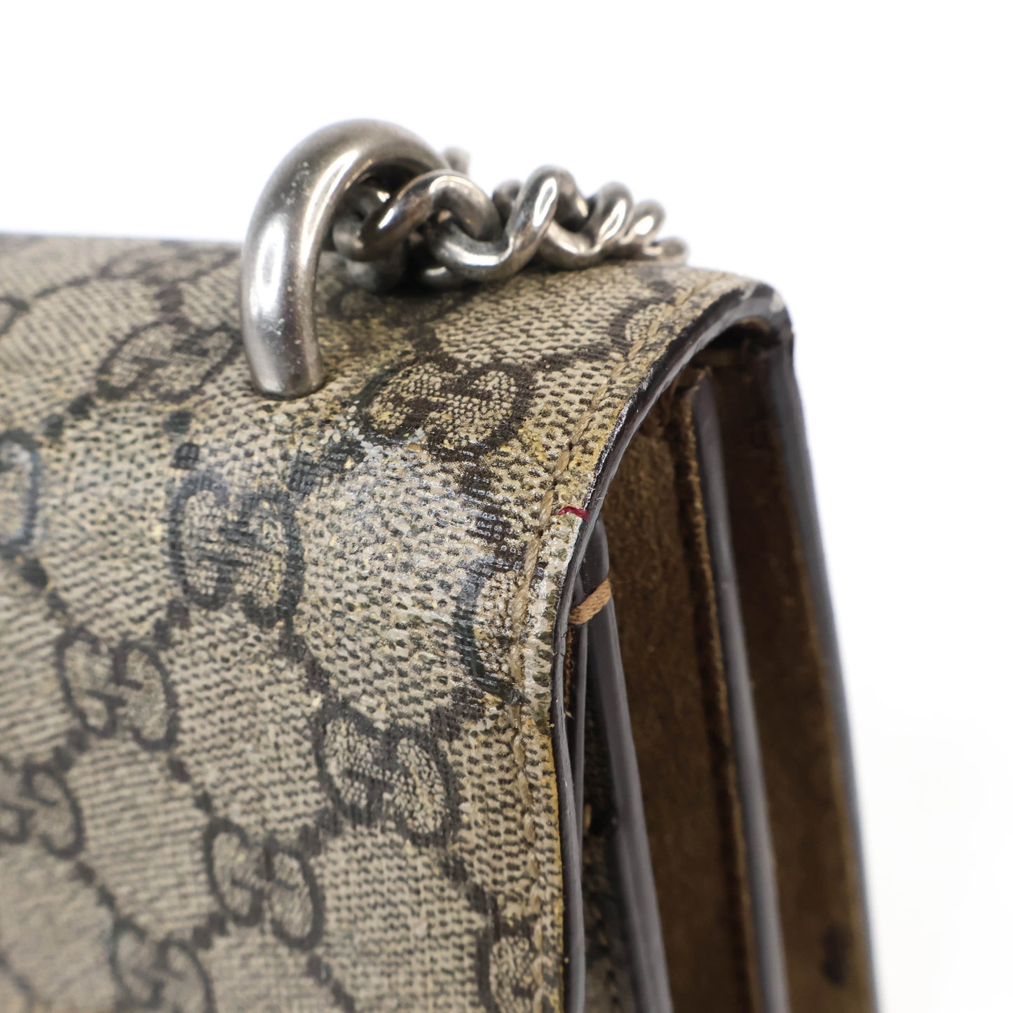 Gucci Dionysus GG Supreme Suede Brown