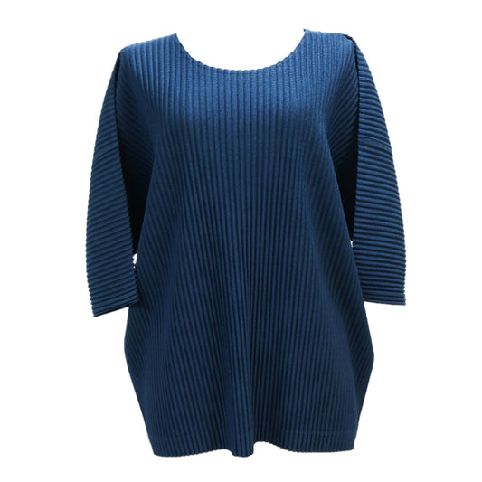 Homme Plisse Top Blue