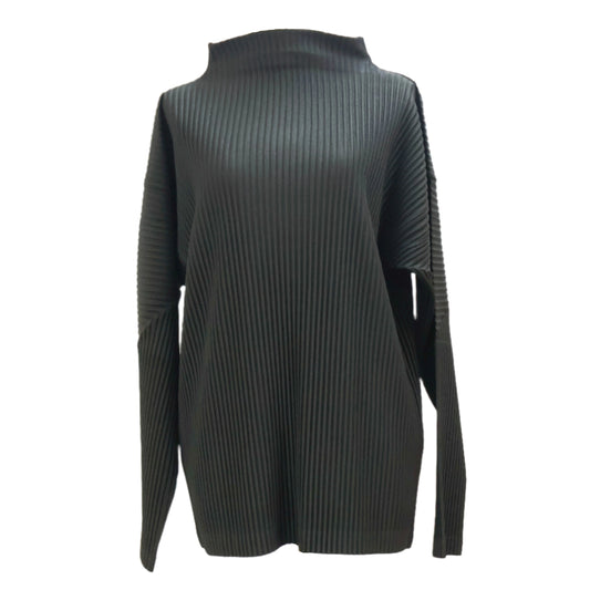 Homme Plisse Top Dark Green