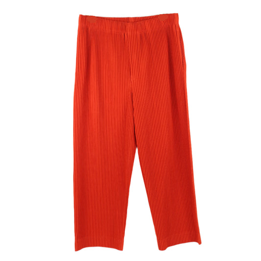 Homme Plisse Pants Red