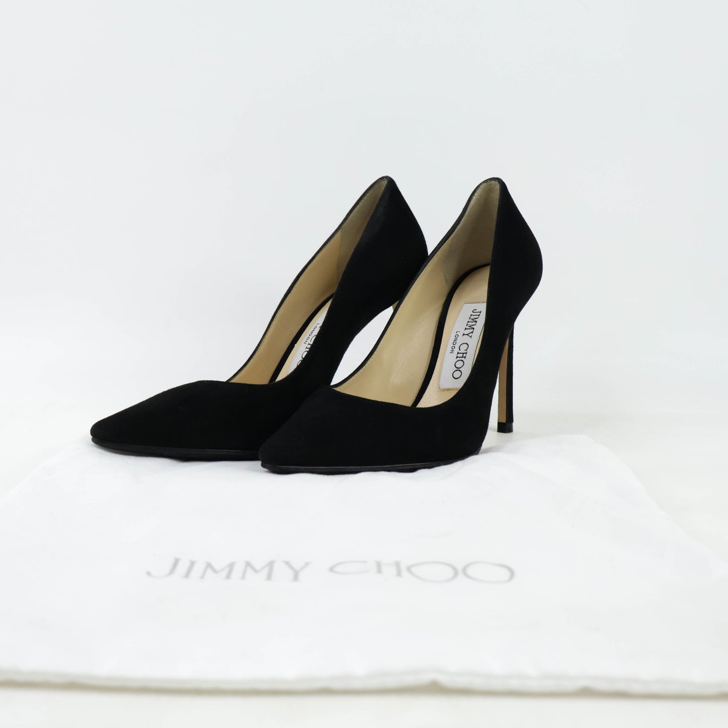 Jimmy Choo Pumps Black Suede 34