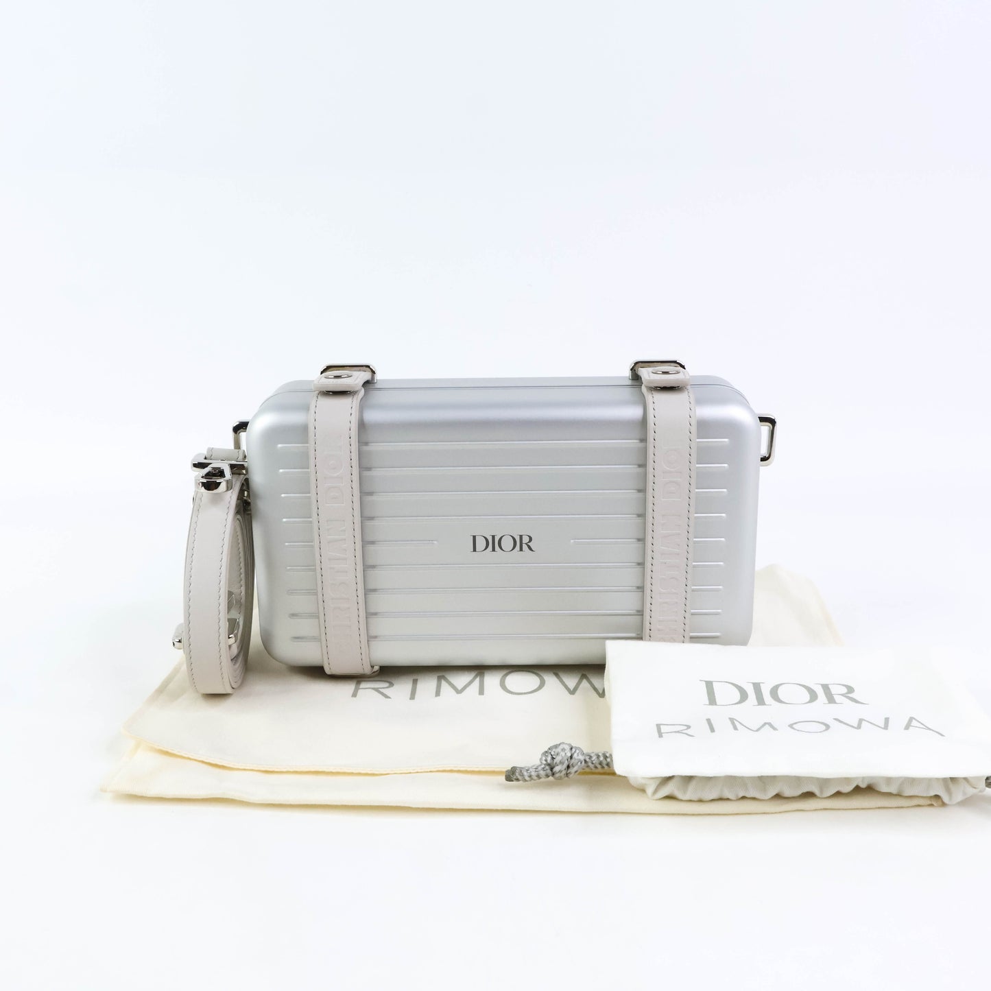 Dior x Rimowa Crossbody Bag Silver