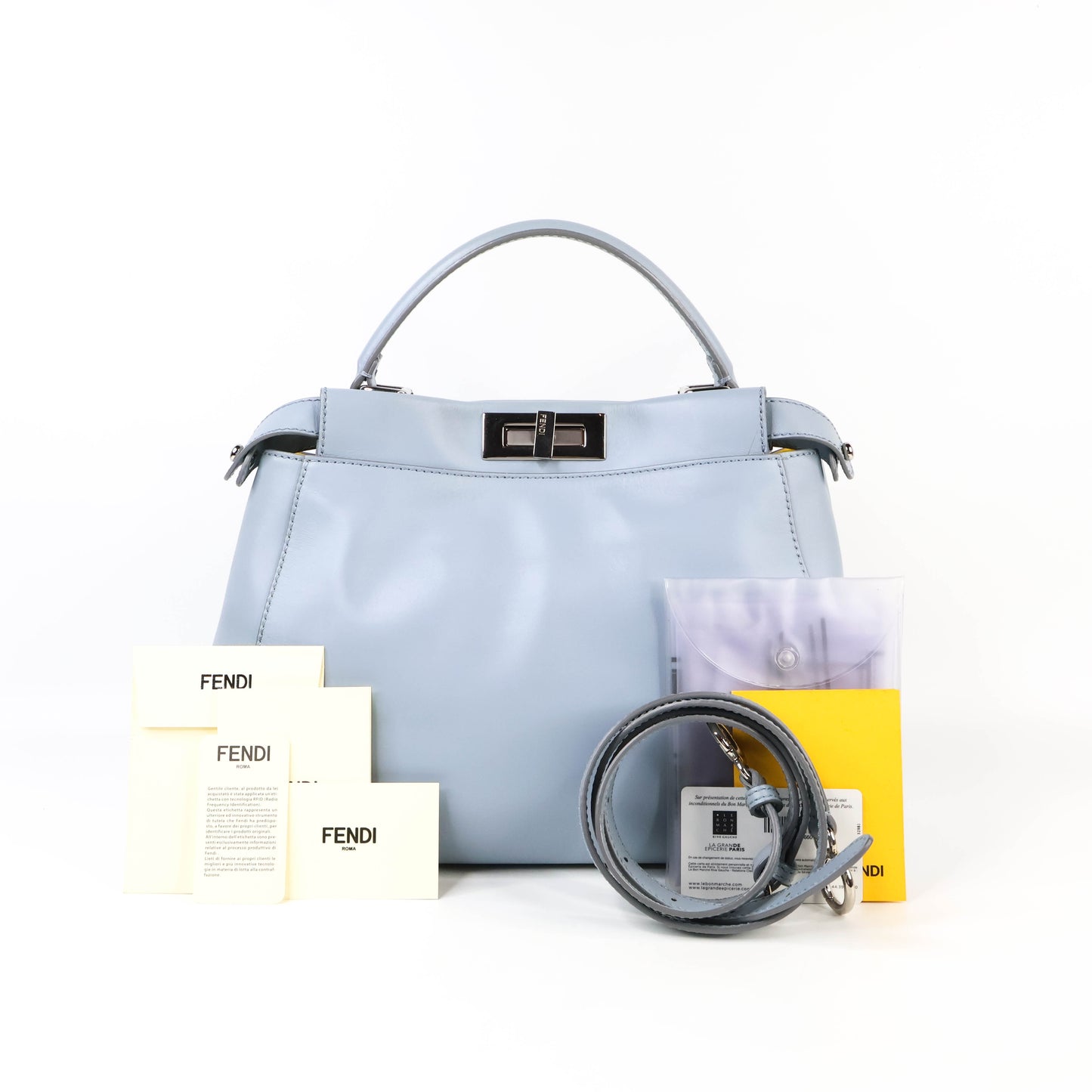 Fendi Peekaboo Medium Grey