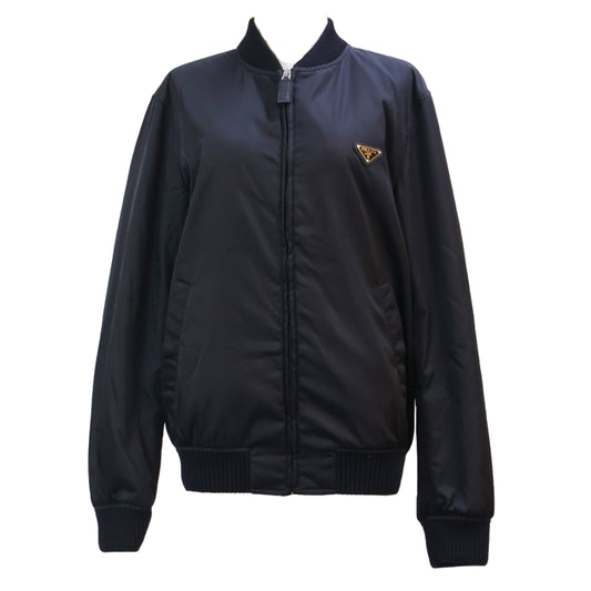 Prada Jacket Bomber Re Nylon Black