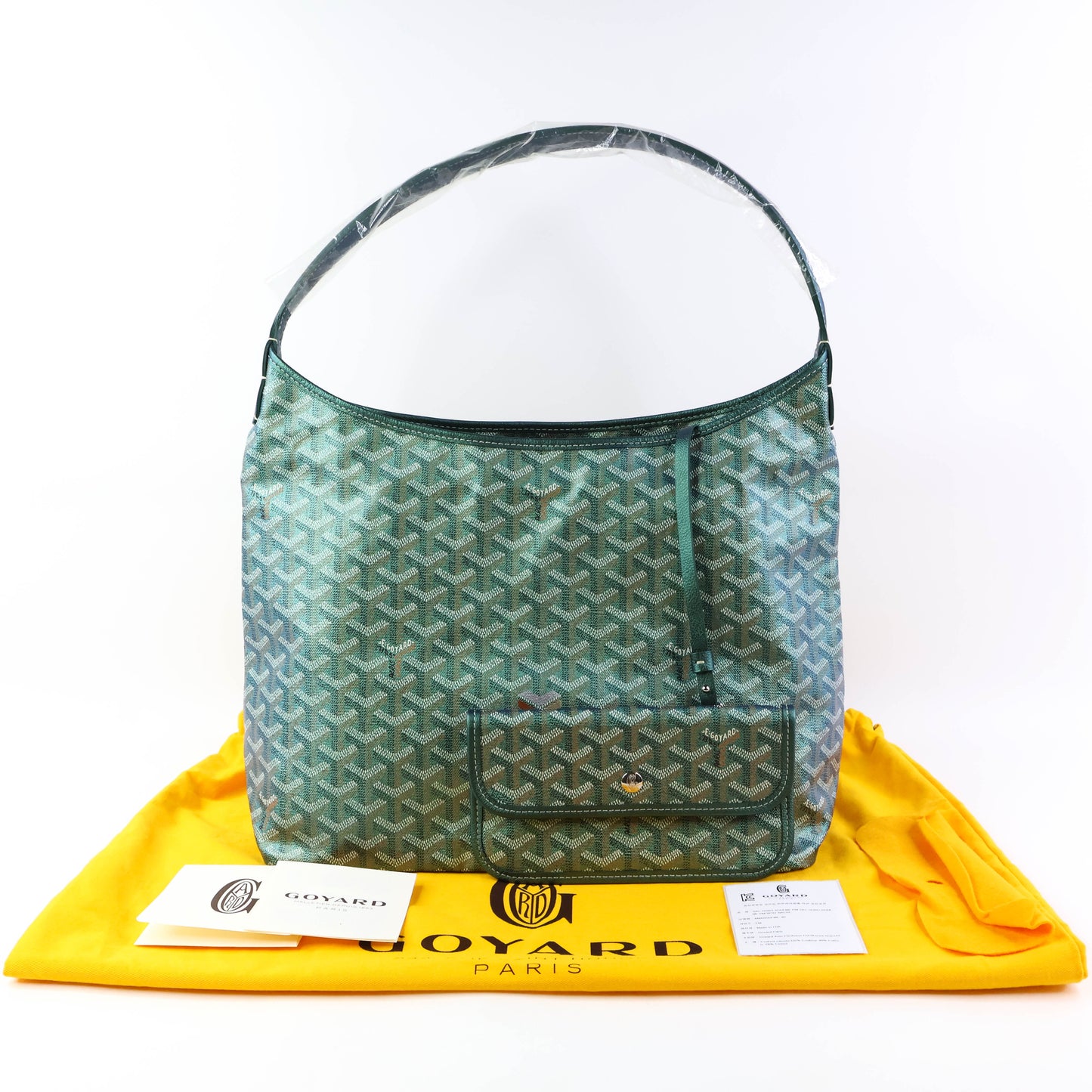 Goyard Boheme Metallic Green