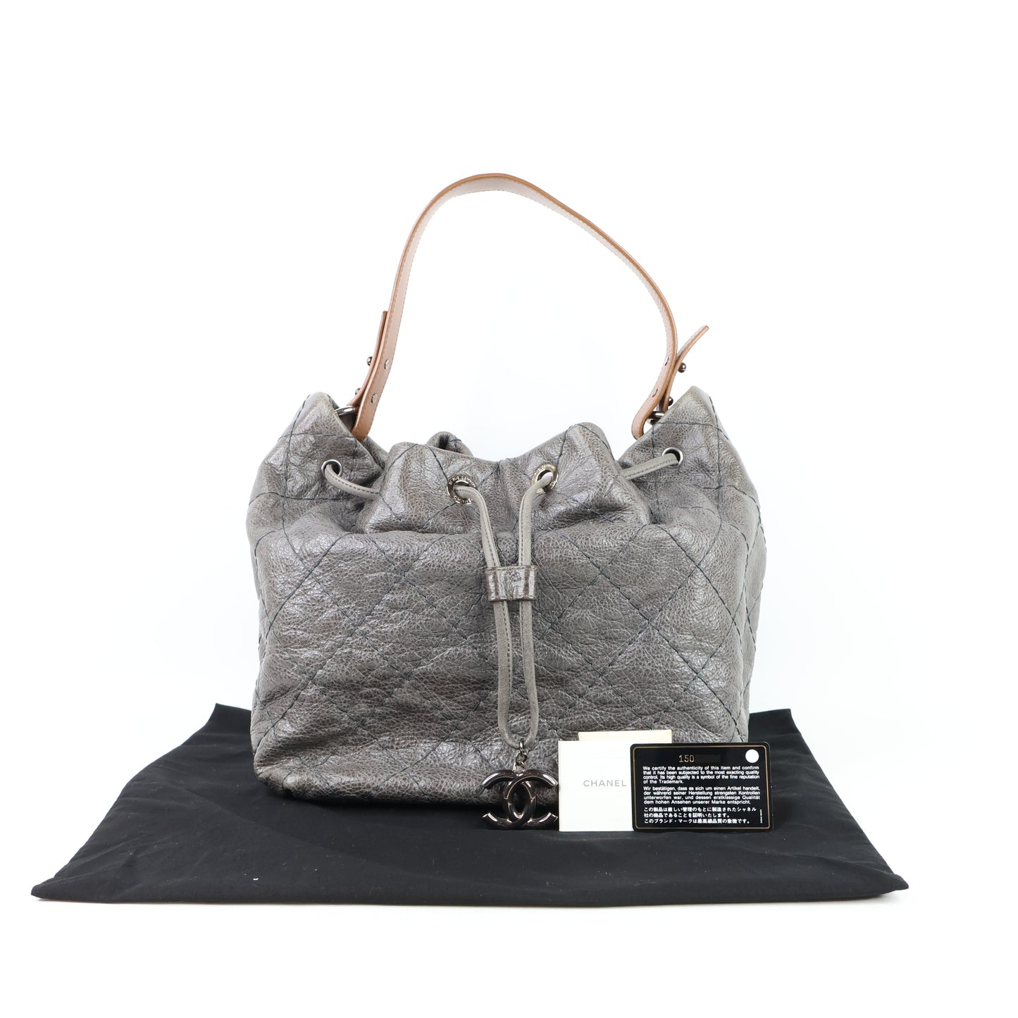 Chanel Shoulder Bag Grey