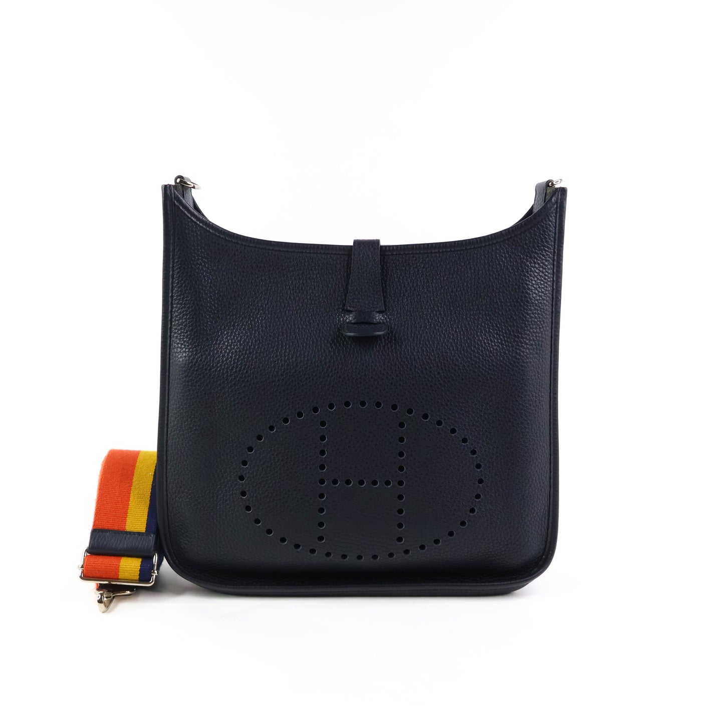 Hermes Evelyne GM Blue Indigo