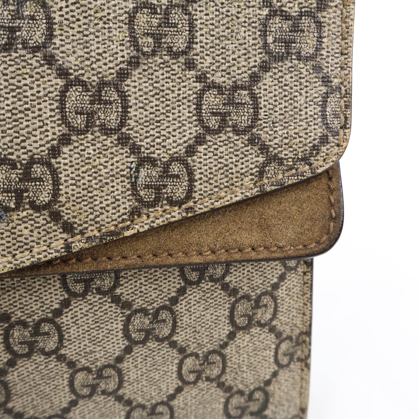 Gucci Dionysus GG Supreme Suede Brown