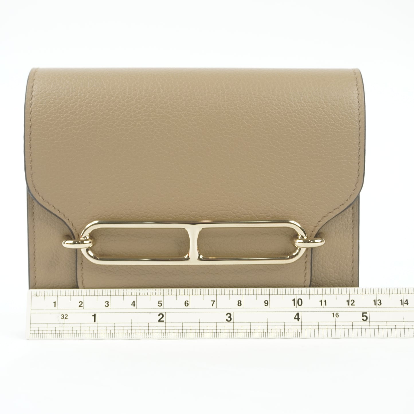 Hermes Roulis Slim Chai Lime PMHW Evercolor