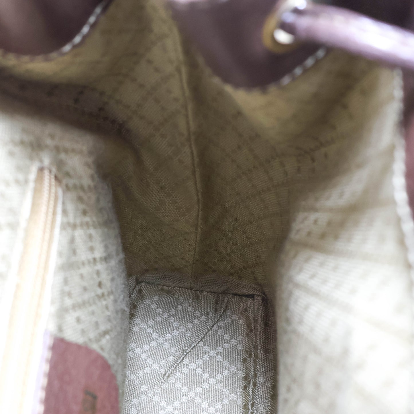 Gucci Backpack Brown Bamboo Vintage Handle